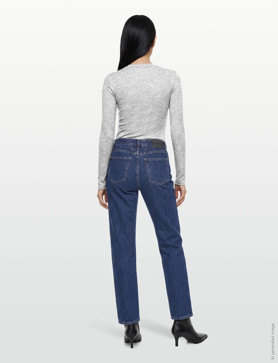 Closed - BRISTON JEANS DARK BLUE - straight jeans - dark blue - 4