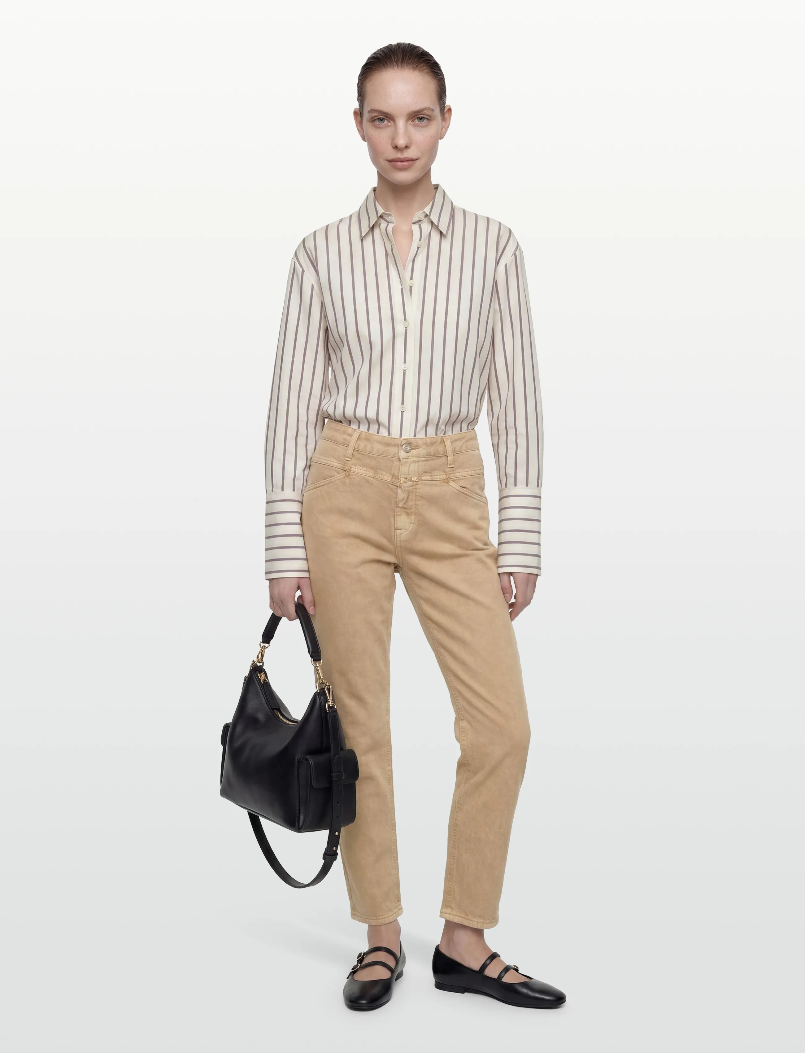 Closed X-LENT JEANS TAN - Akcija - TAN / beige