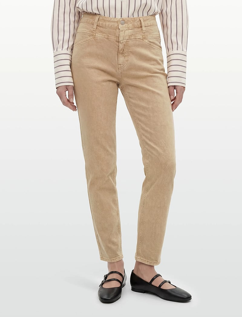 Closed - X-LENT JEANS TAN - mom jeans - tan - 3