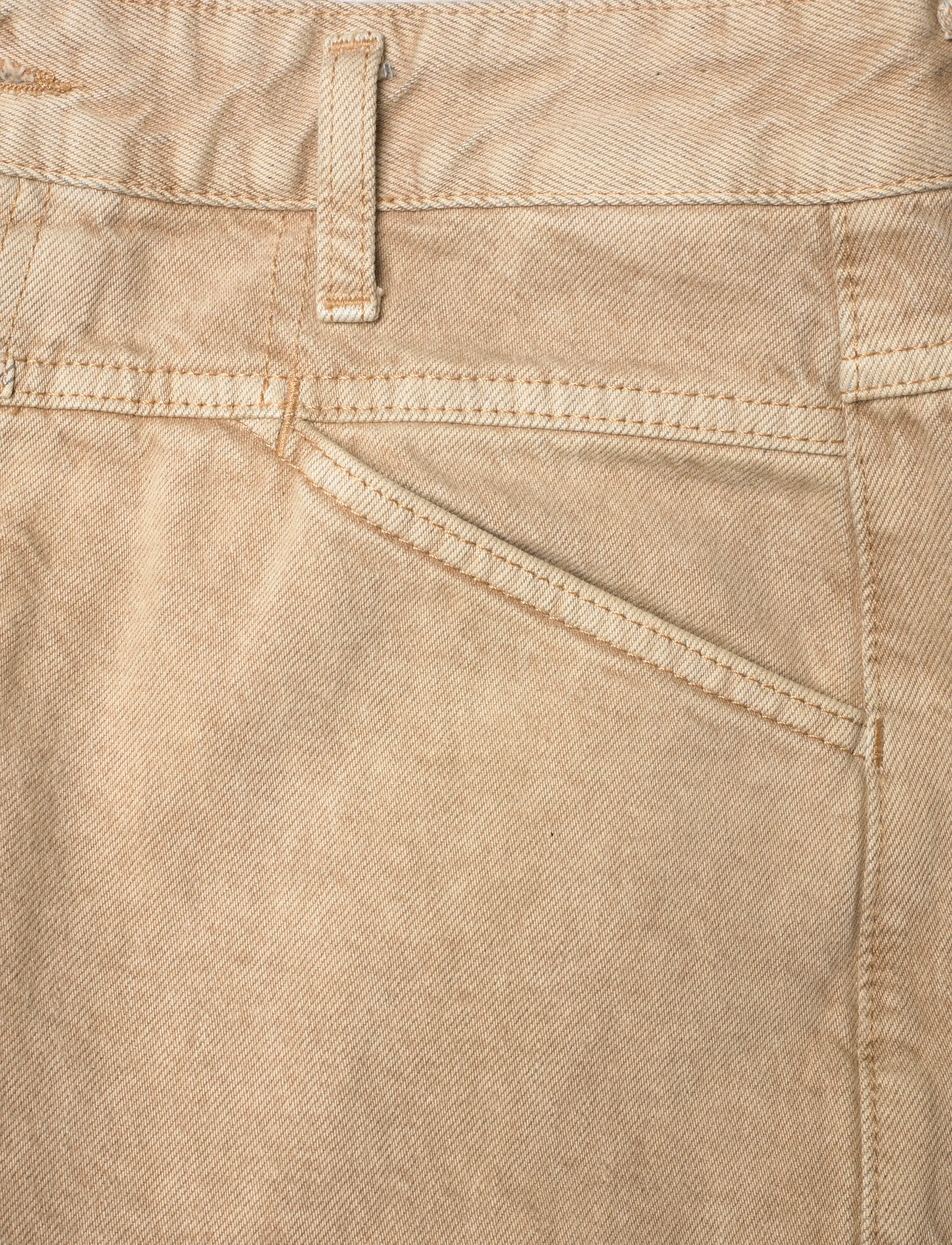 Closed - X-LENT JEANS TAN - mom jeans - tan - 5