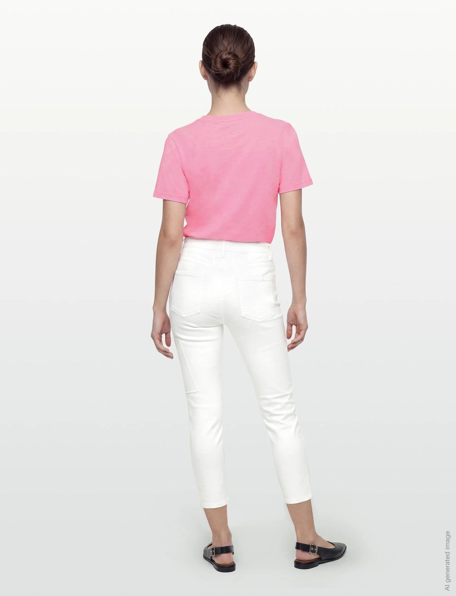 Closed - SKINNY PUSHER JEANS WHITE - skinny jeans - white - 4