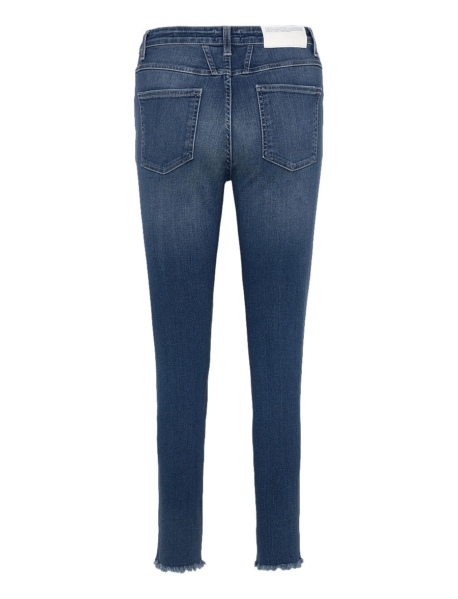 Closed - SKINNY PUSHER JEANS MID BLUE - džinsa bikses - mid blue - 2
