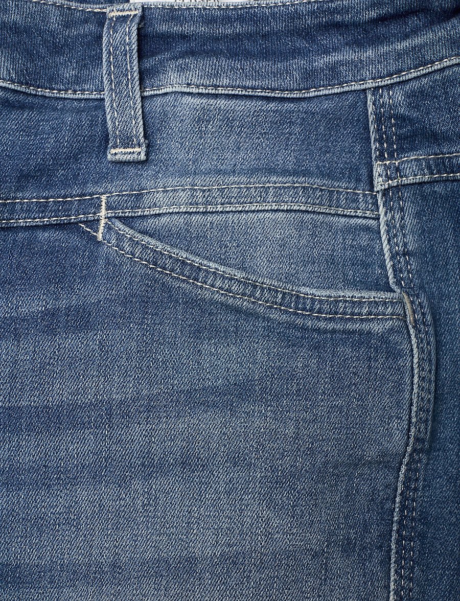 Closed - SKINNY PUSHER JEANS MID BLUE - džinsa bikses - mid blue - 5
