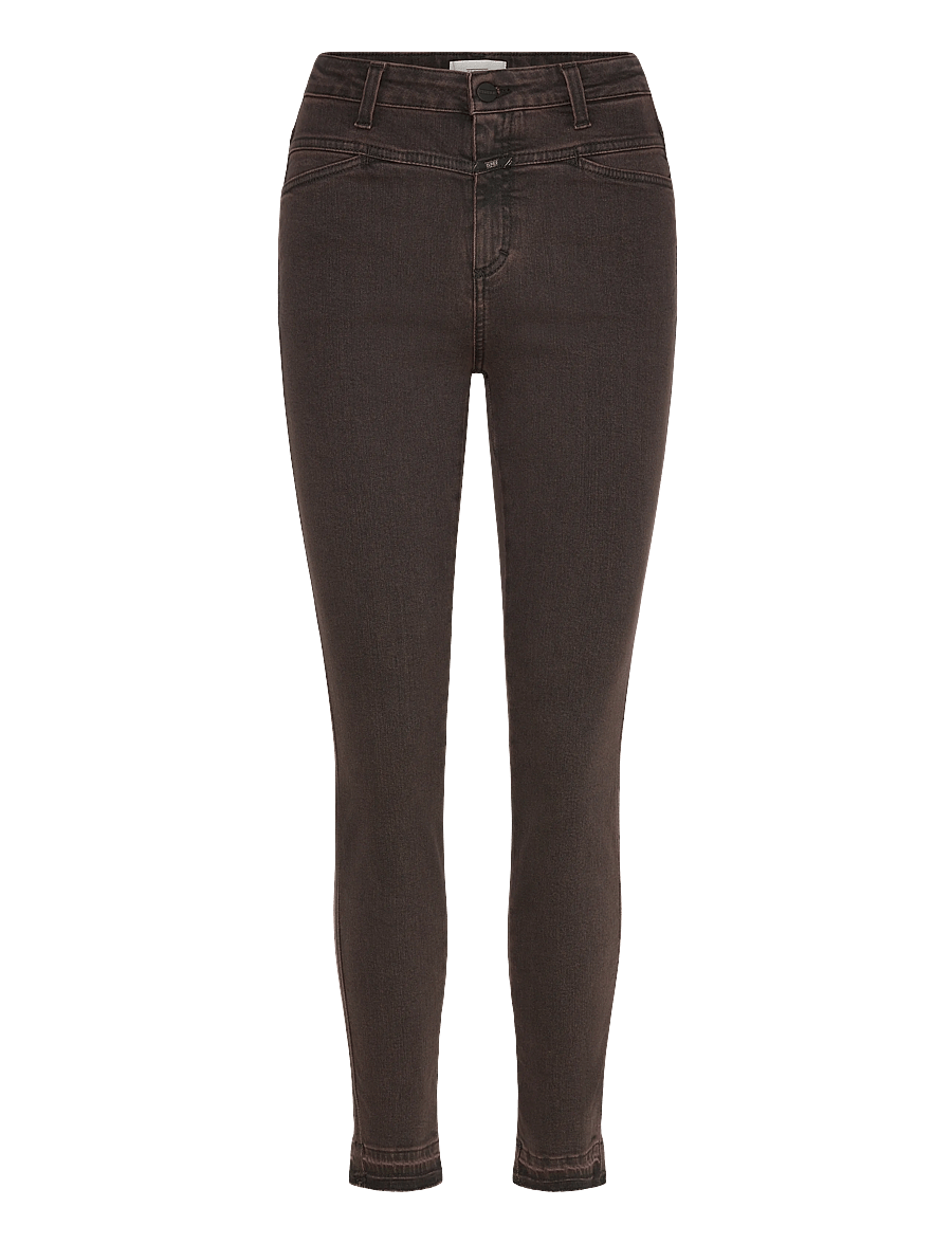 Closed - CLOSED WOMEN SKINNY PUSHER JEANS BURGUNDY - jeans skinny - burgundy - 1