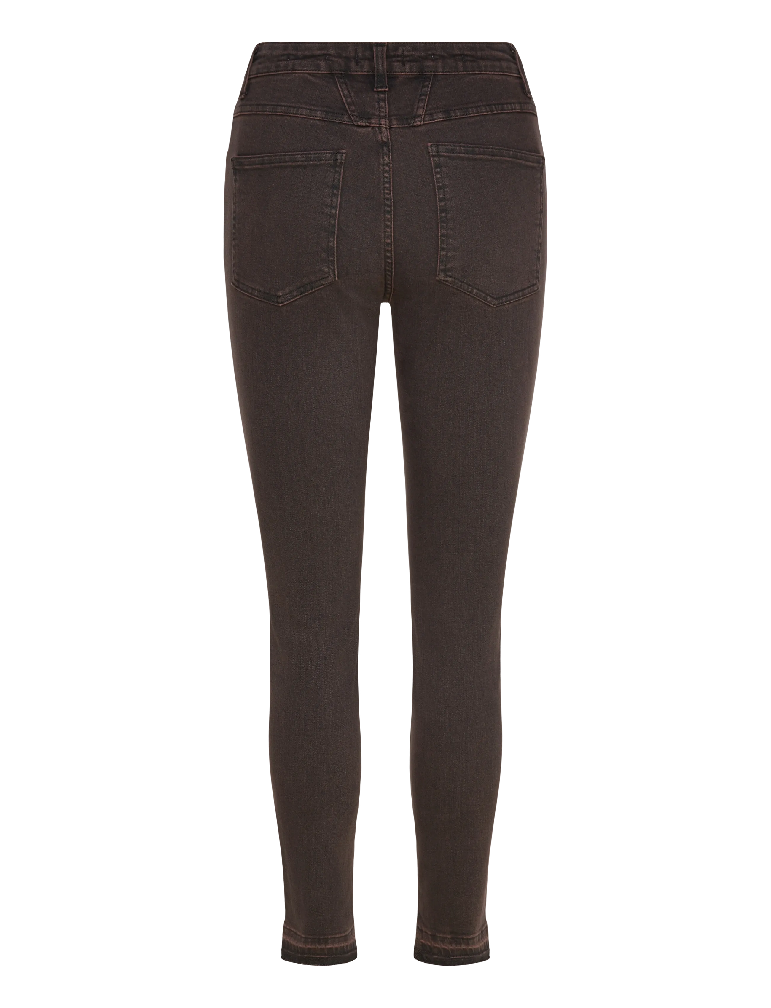 Closed - CLOSED WOMEN SKINNY PUSHER JEANS BURGUNDY - jeans skinny - burgundy - 2