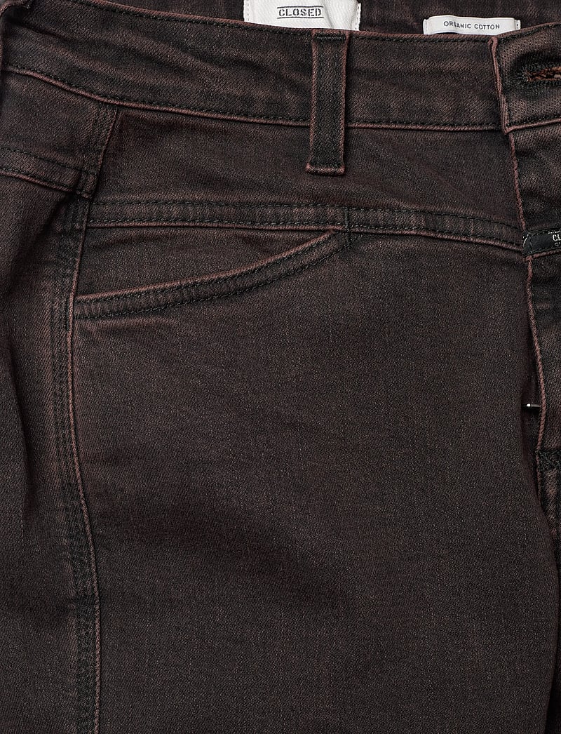 Closed - CLOSED WOMEN SKINNY PUSHER JEANS BURGUNDY - skinny jeans - burgundy - 2