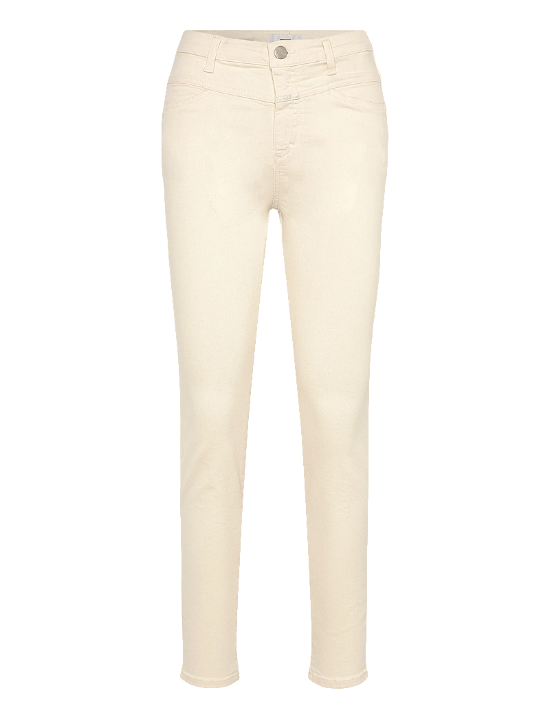 Closed - SKINNY PUSHER JEANS CREME - tapered jeans - creme - 0