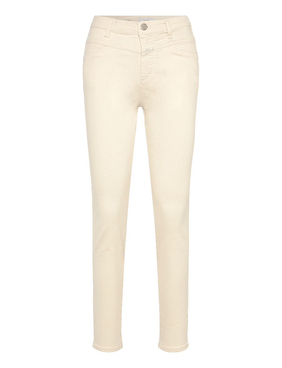 Closed - SKINNY PUSHER JEANS CREME - tapered jeans - creme - 1