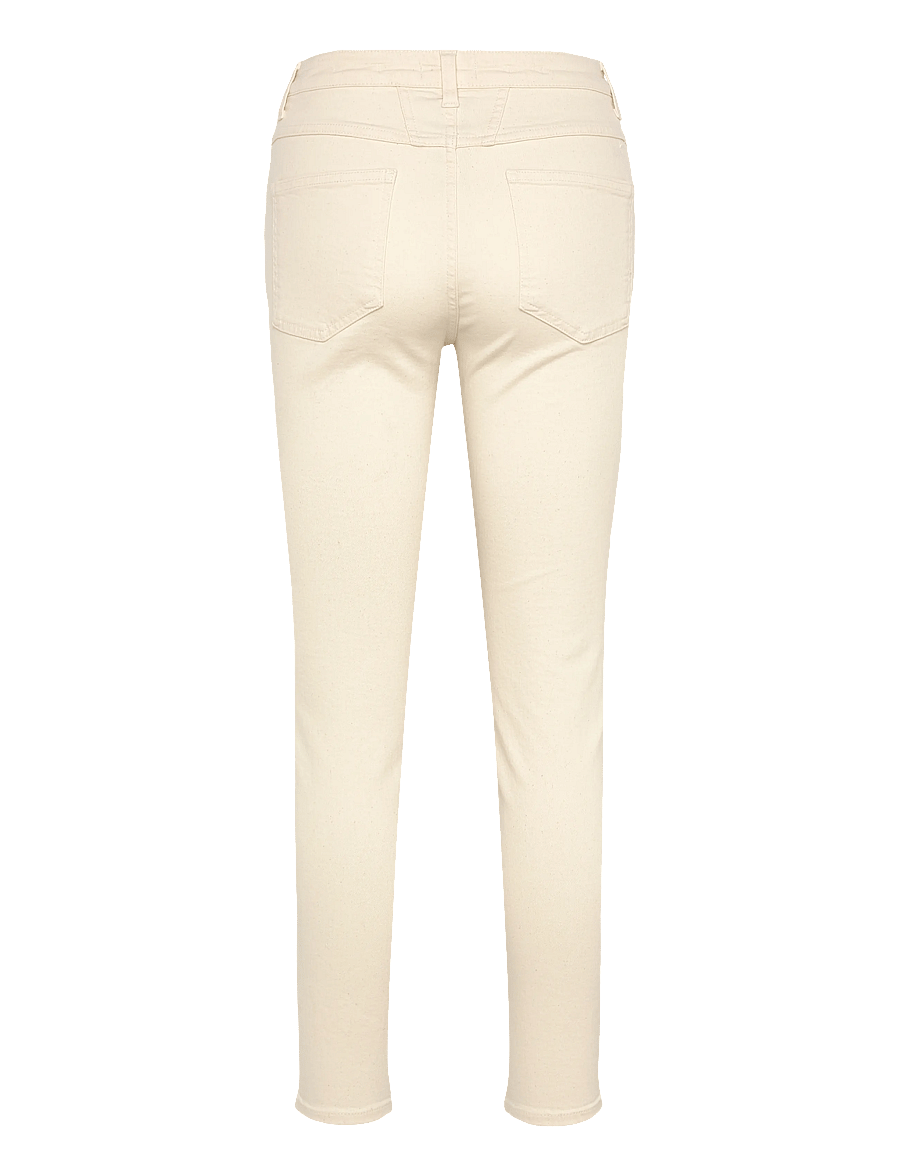 Closed - SKINNY PUSHER JEANS CREME - tapered jeans - creme - 2