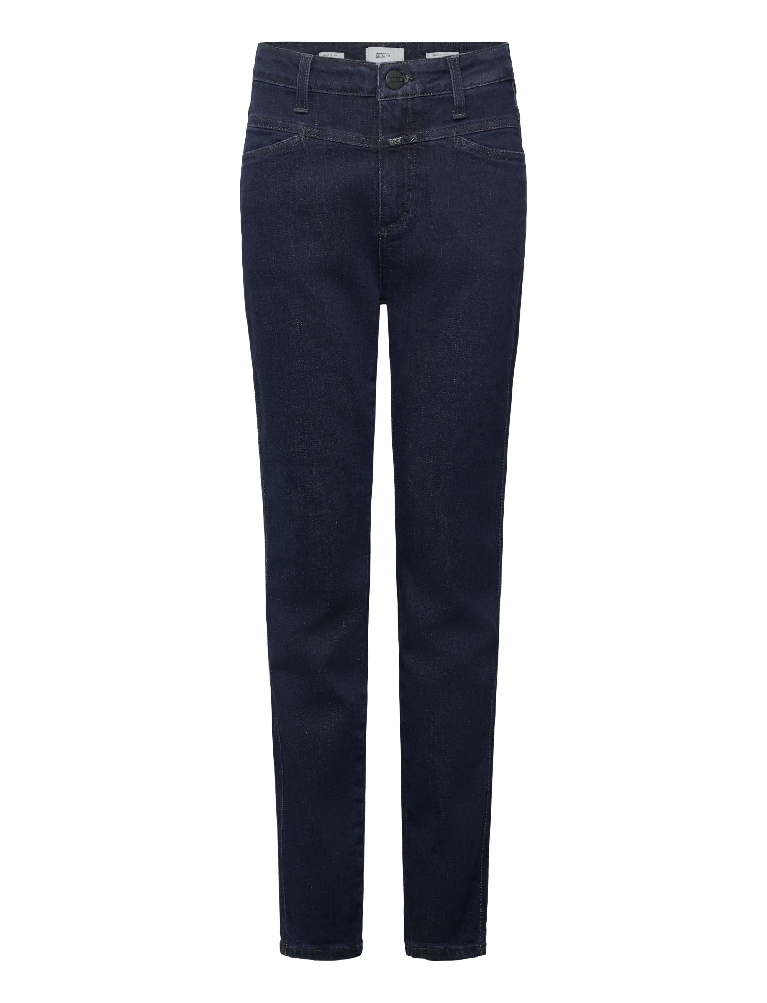 Closed WOMEN SKINNY PUSHER JEANS DARK BLUE - Slim jeans - DARK BLUE / navy