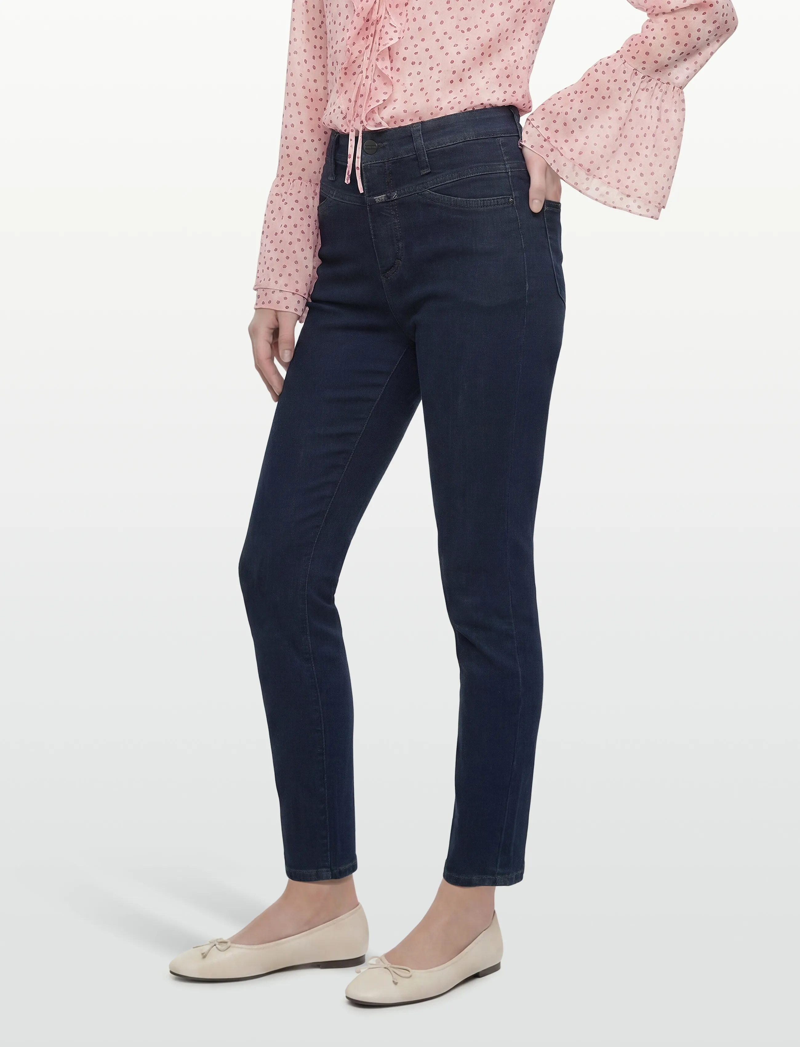 Closed - WOMEN SKINNY PUSHER JEANS DARK BLUE - kitsad teksad - dark blue - 3