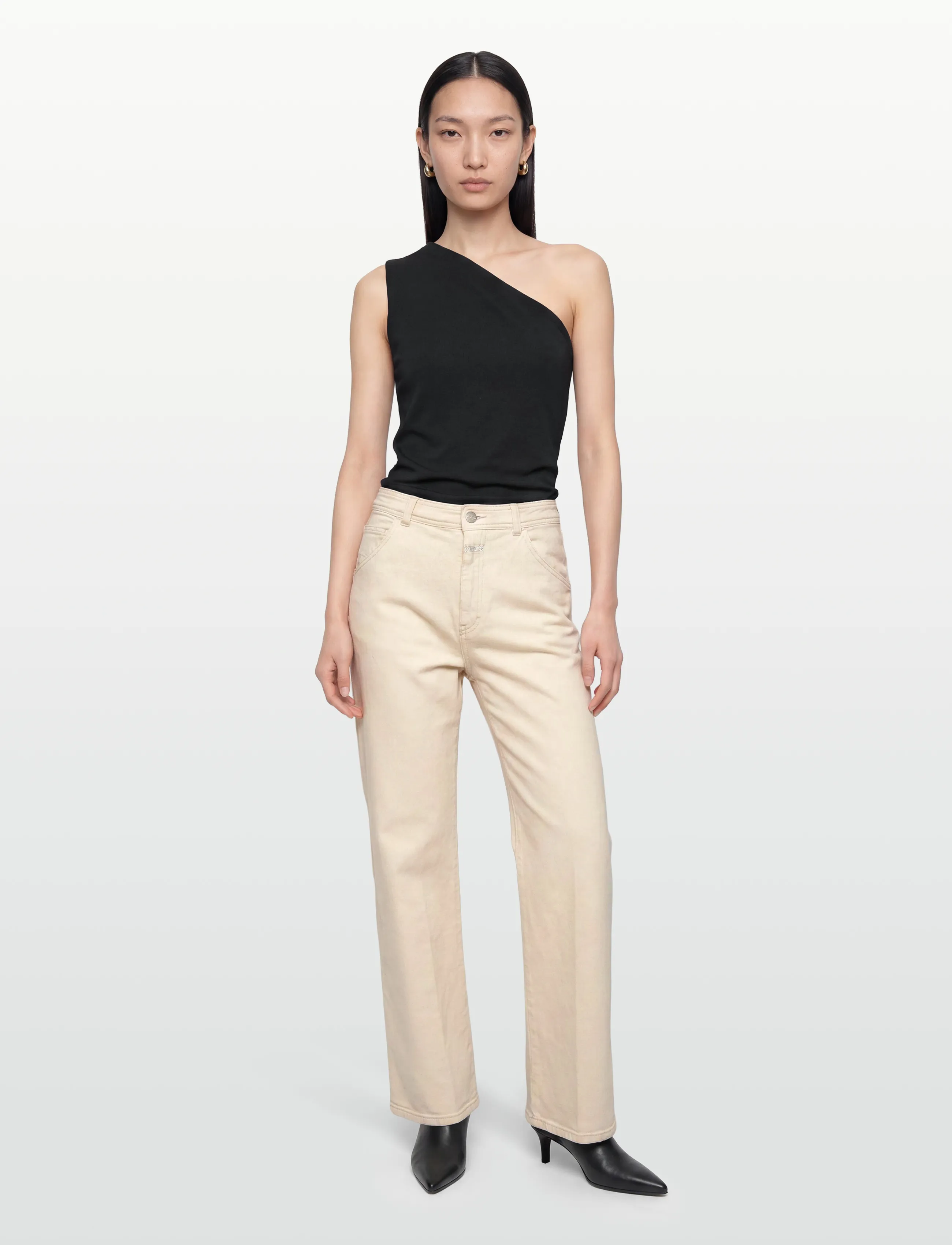 Closed Neige Jeans Creme, 29, Cream, Jeans > Lige-Almindelige, Dame