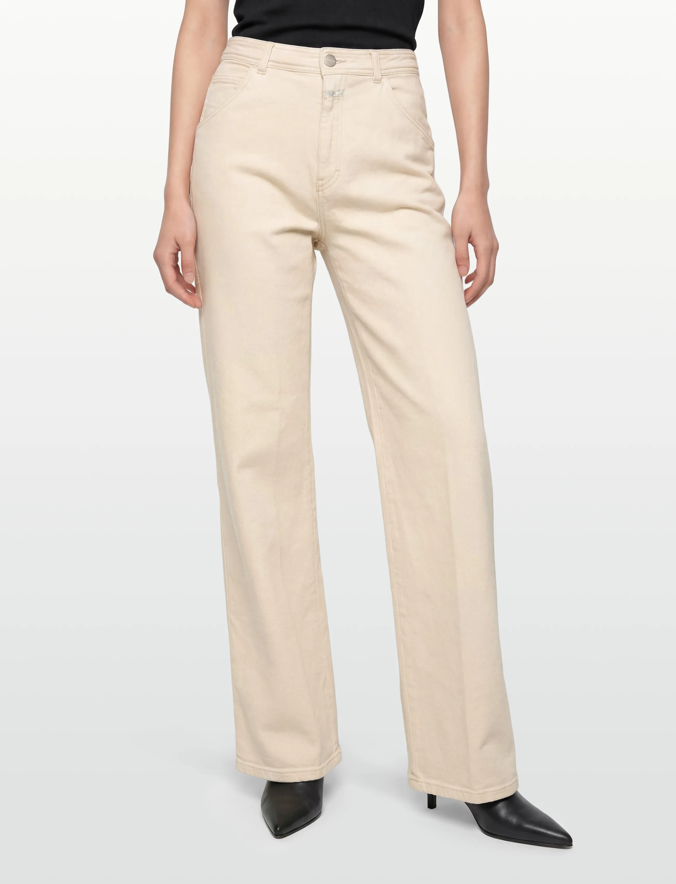 Closed Neige Jeans Creme dam – bild 2