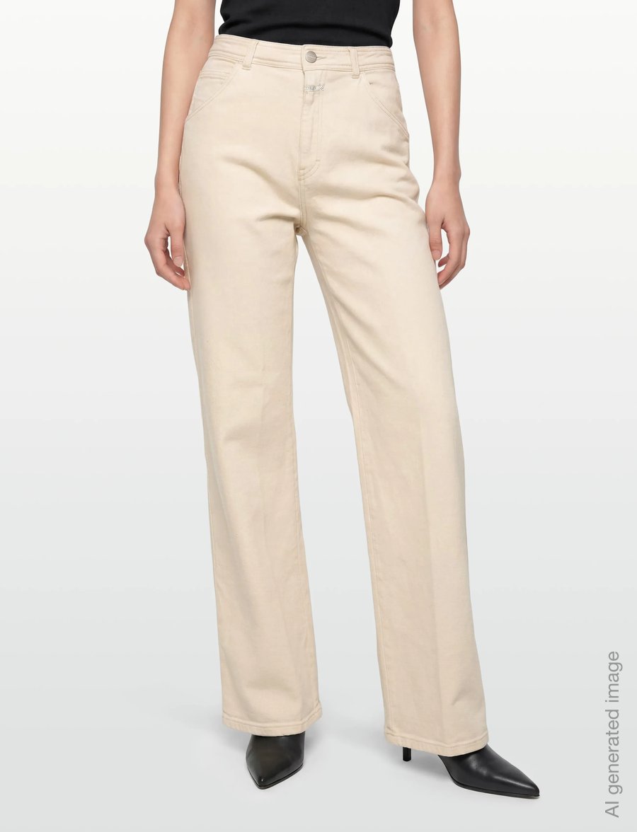 Closed - NEIGE JEANS CREME - straight jeans - creme - 3