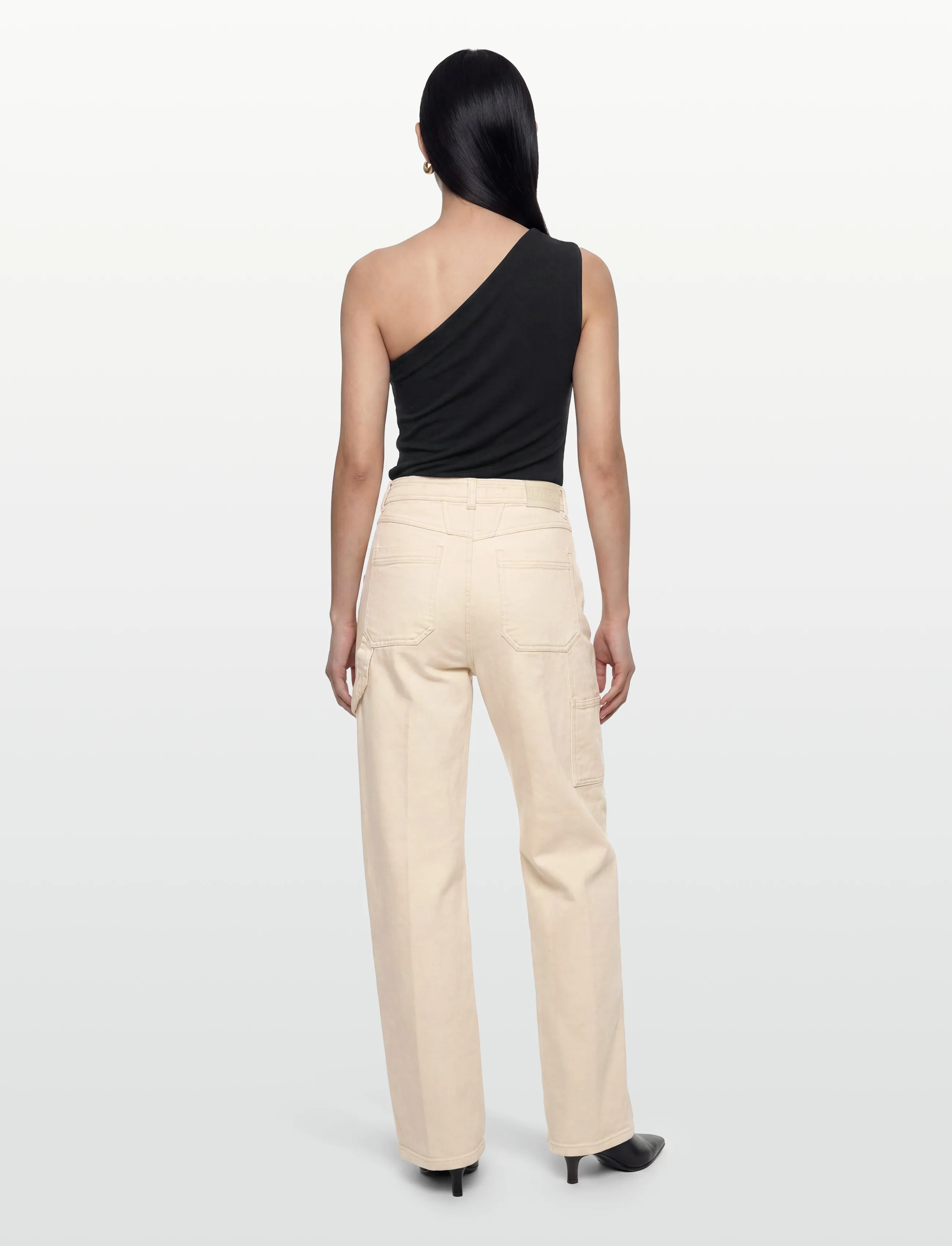 Closed Neige Jeans Creme dam – bild 3