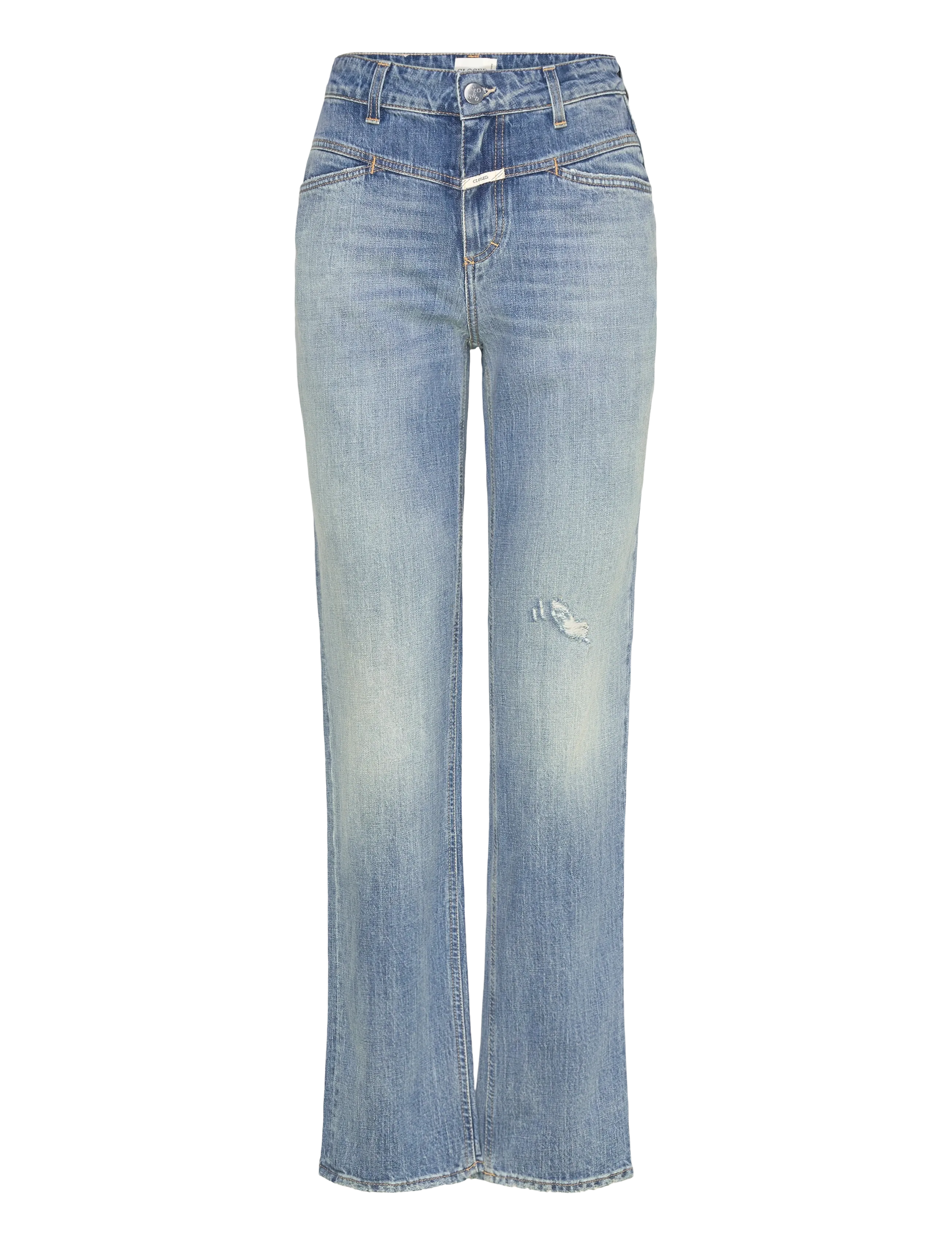 CLOSED Style Name Straight-X Jeans Mid Blau Blau - 25 - Damen