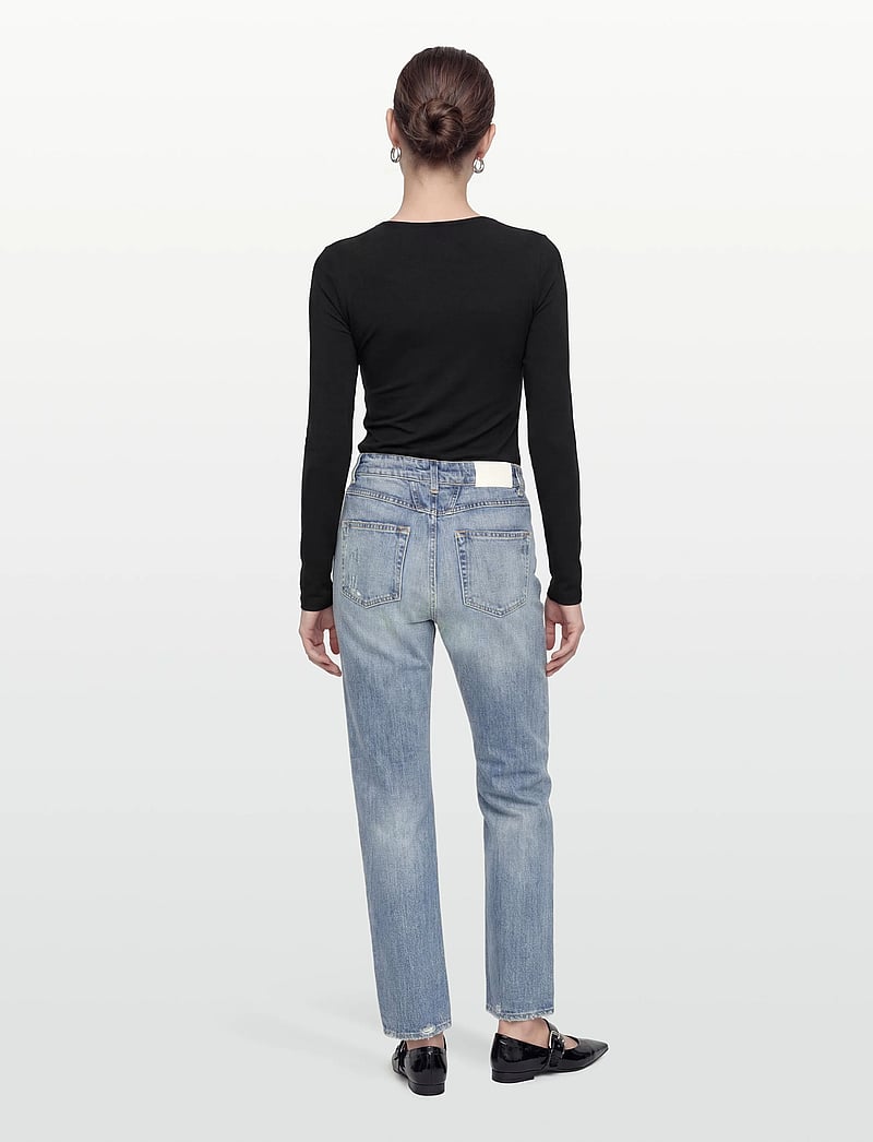 Closed - STYLE NAME STRAIGHT-X JEANS MID BLUE - bootcut jeans - mid blue - 4