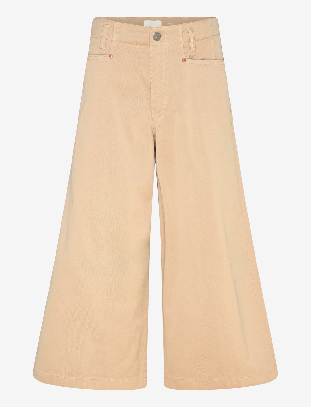 Closed - STYLE NAME CAMPTON PANTS CHINO BEIGE - culotte püksid - chino beige - 0