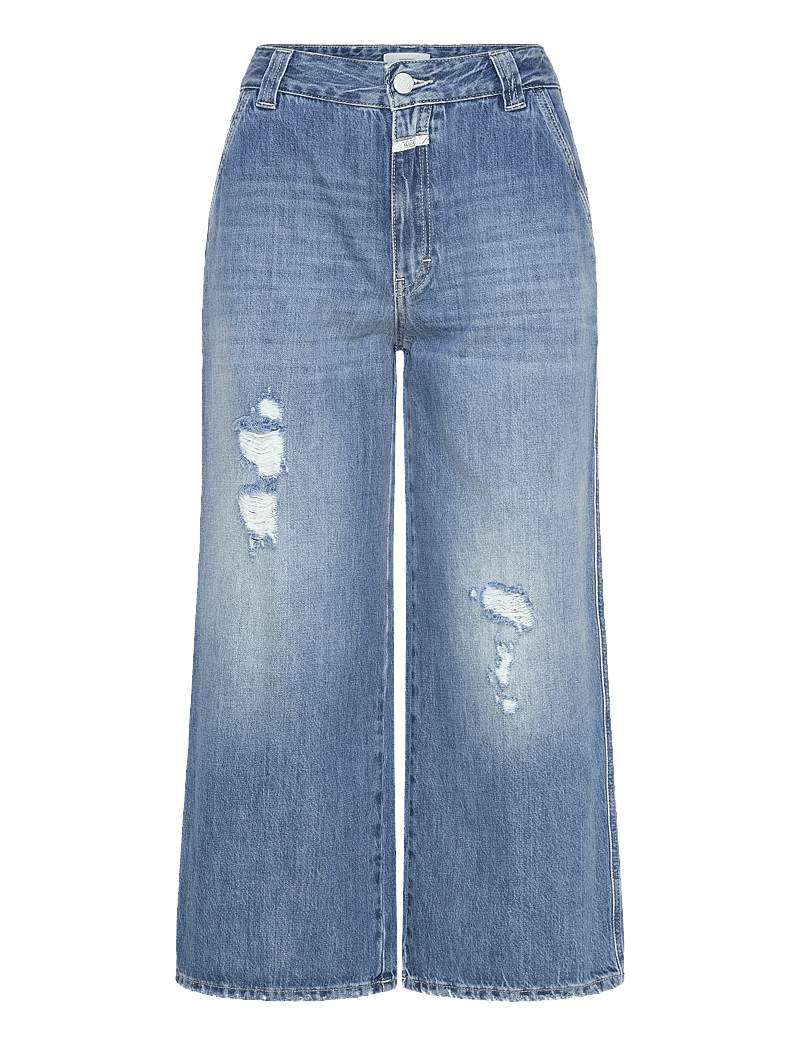 Closed - CLOSED WOMEN MELFORT JEANS MID BLUE - hosen mit weitem bein - mid blue - 0
