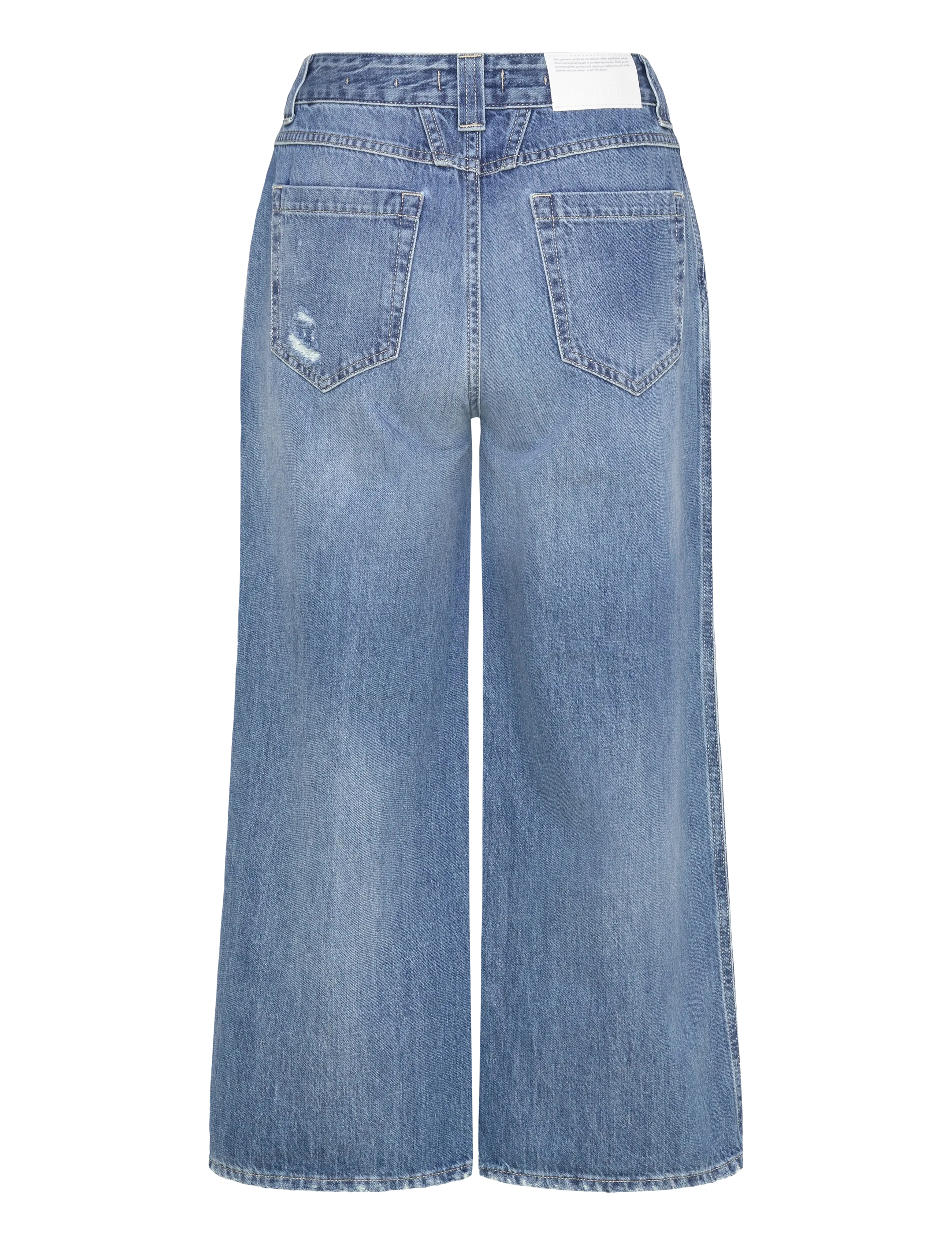 Closed - CLOSED WOMEN MELFORT JEANS MID BLUE - pantalons larges - mid blue - 2