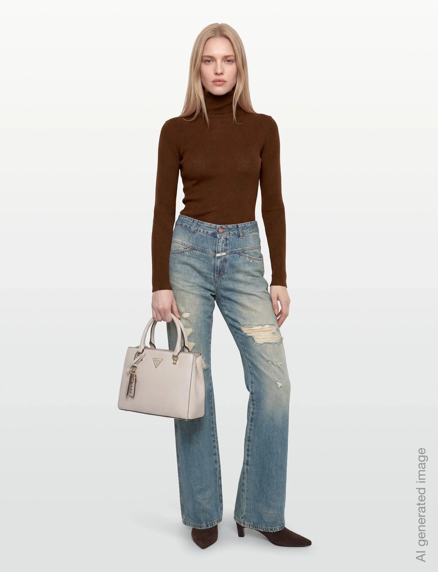 Closed - X-POSE JEANS LIGHT BLUE - mom jeans - light blue - 0