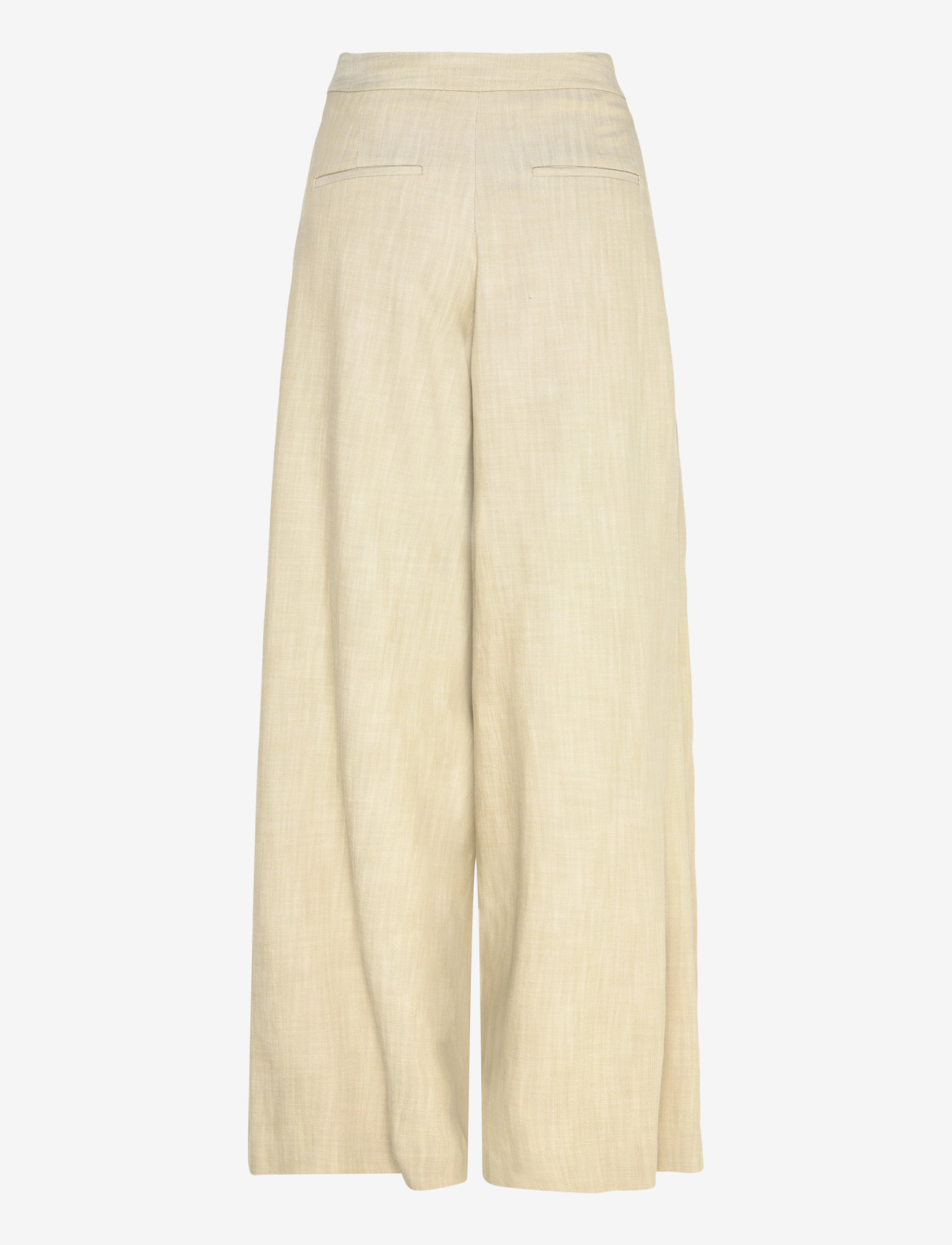 Closed - ZOLA PANTS LIGHT MOSS GREEN - bukser med brede ben - light moss green - 2