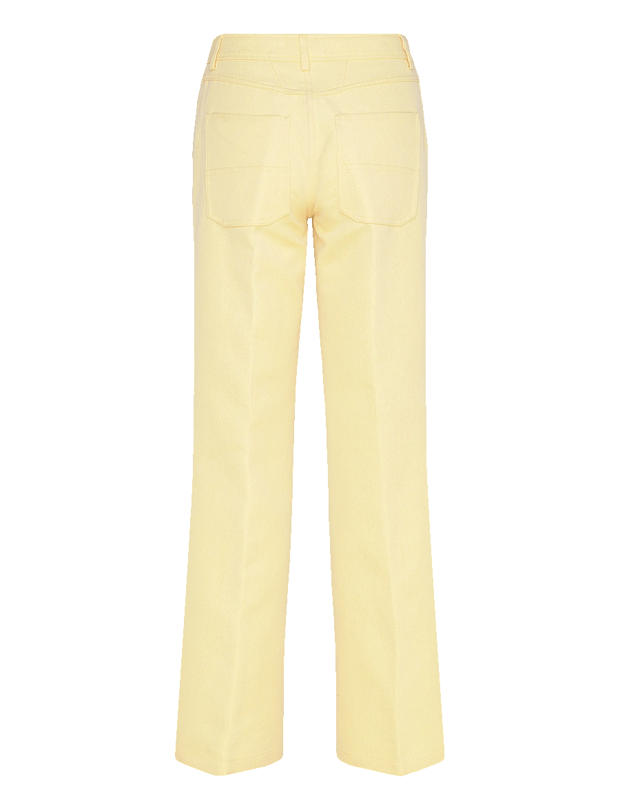 Closed - CHOLET PANTS YELLOW ORCHID - sirged püksid - yellow orchid - 2