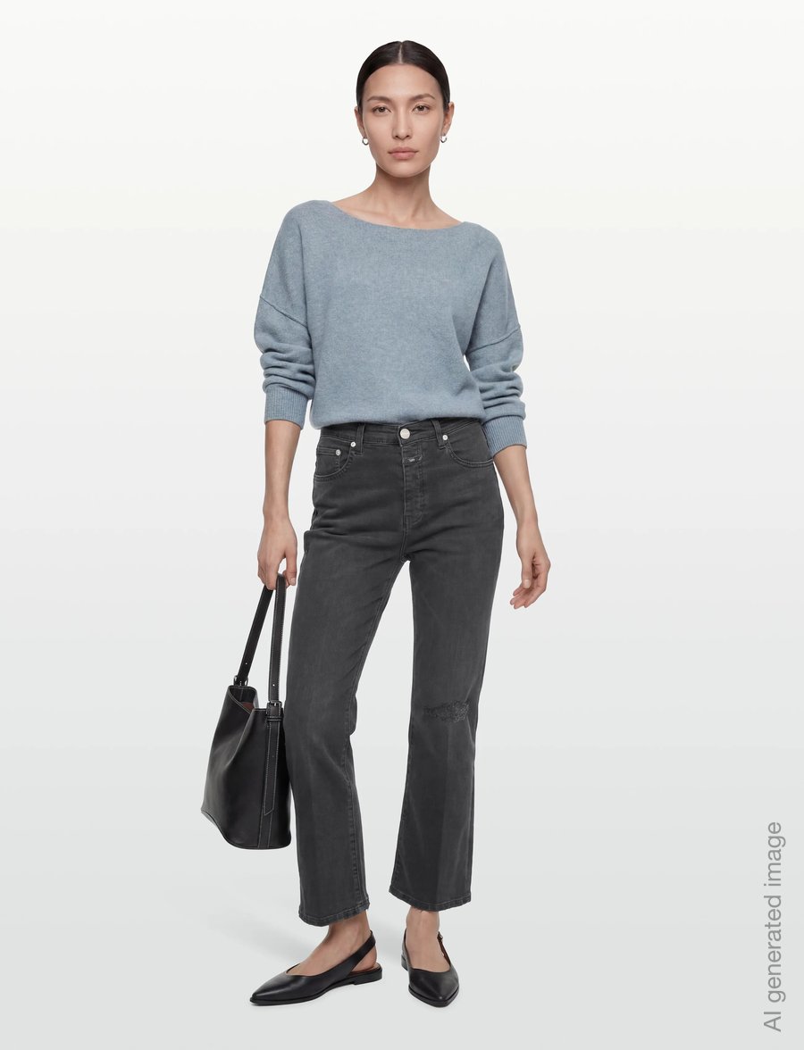 Closed - HI-SUN JEANS DARK GREY - bootcut jeans - dark grey - 0