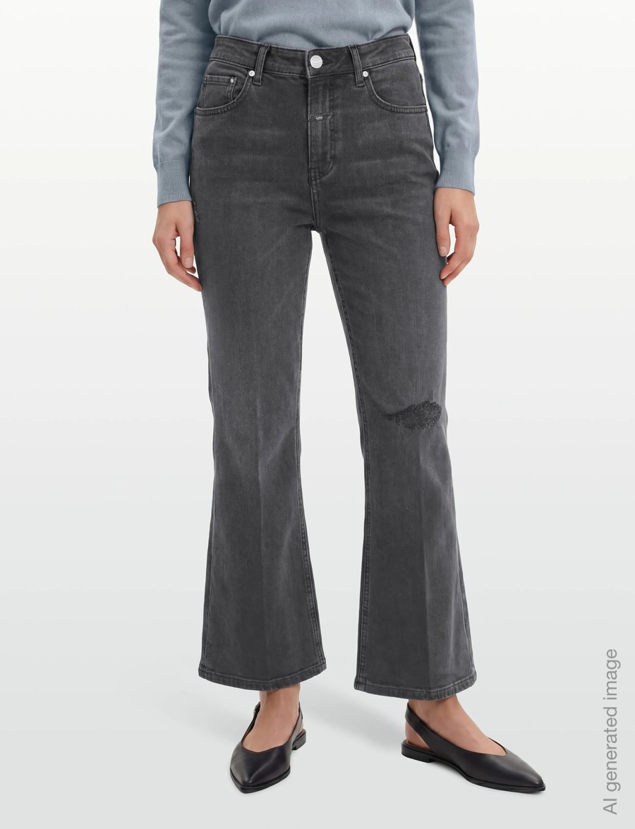 Closed - HI-SUN JEANS DARK GREY - bootcut jeans - dark grey - 3