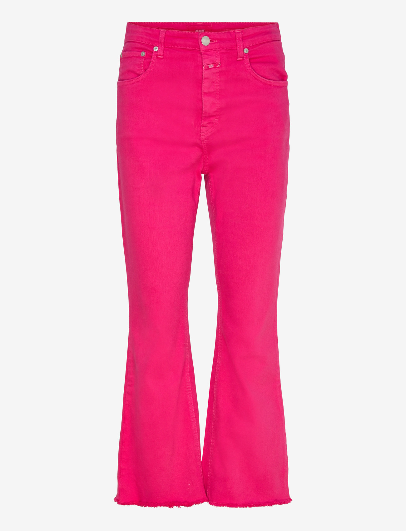 Closed - WOMEN HI-SUN JEANS RASPERRY PINK - uitlopende jeans - rasperry pink - 1