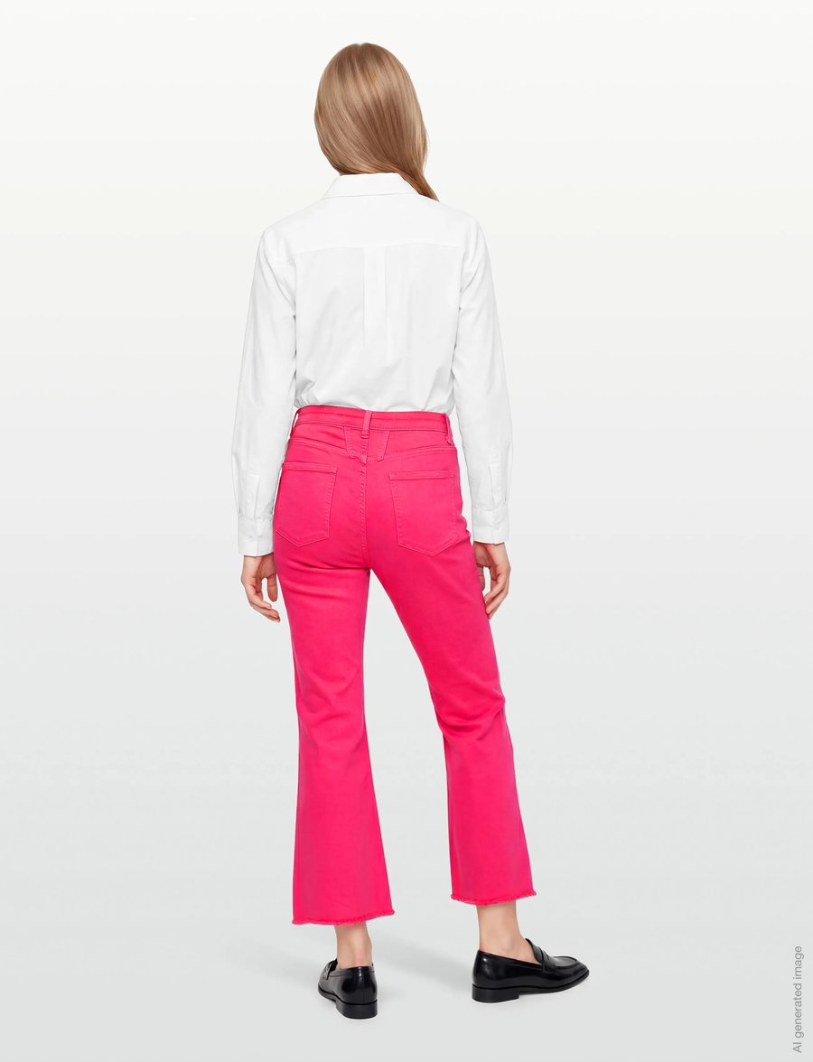 Closed - WOMEN HI-SUN JEANS RASPERRY PINK - jeans - rasperry pink - 4