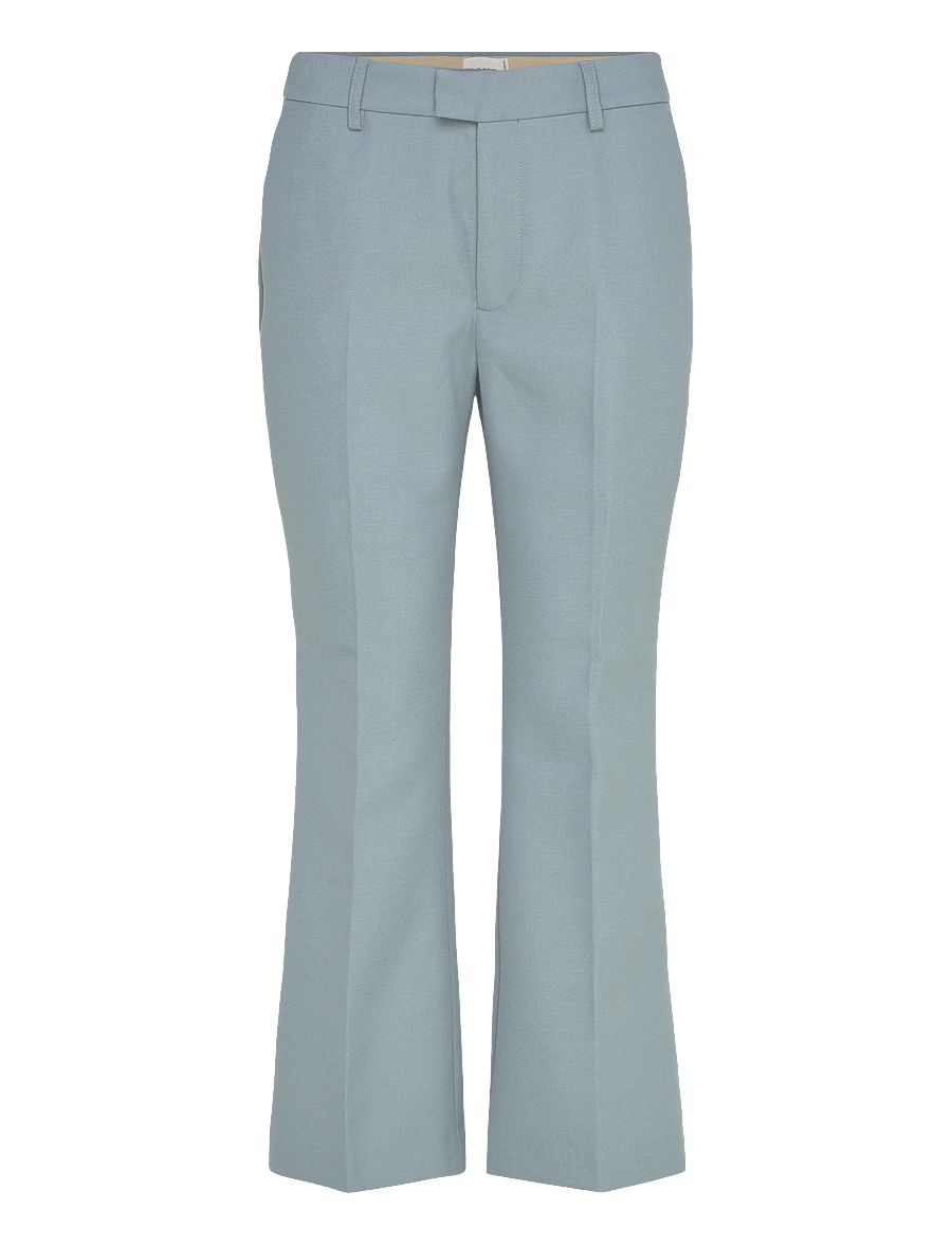 Closed - STYLE NAME WHARTON PANTS BLUE WATER - utsvängda byxor - blue water - 1