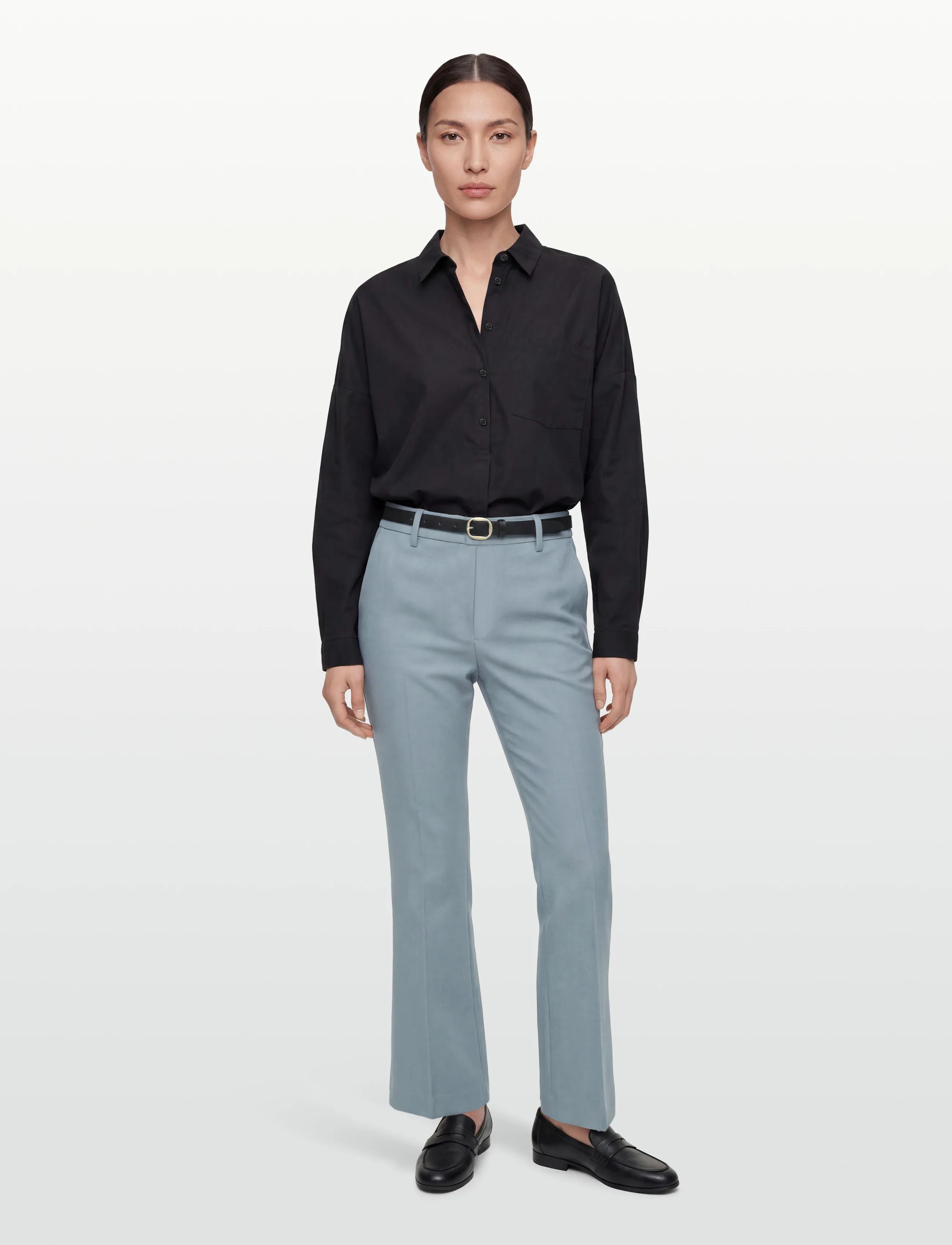 Closed Style Name Wharton Pants Blue Water, 27, Blue, Bukser > Flared, Dame