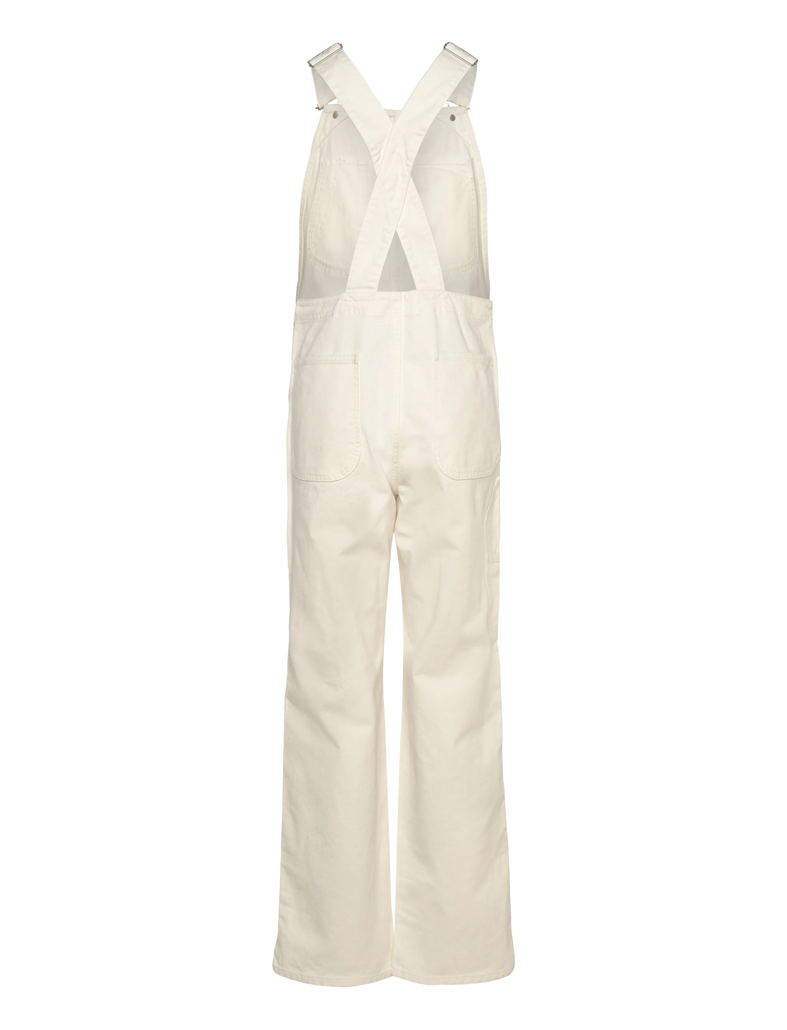 Closed - WOMEN DUNGAREE JEANS CREME - mode trends - creme - 1