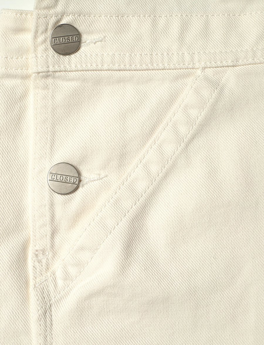 Closed - WOMEN DUNGAREE JEANS CREME - mode trends - creme - 3
