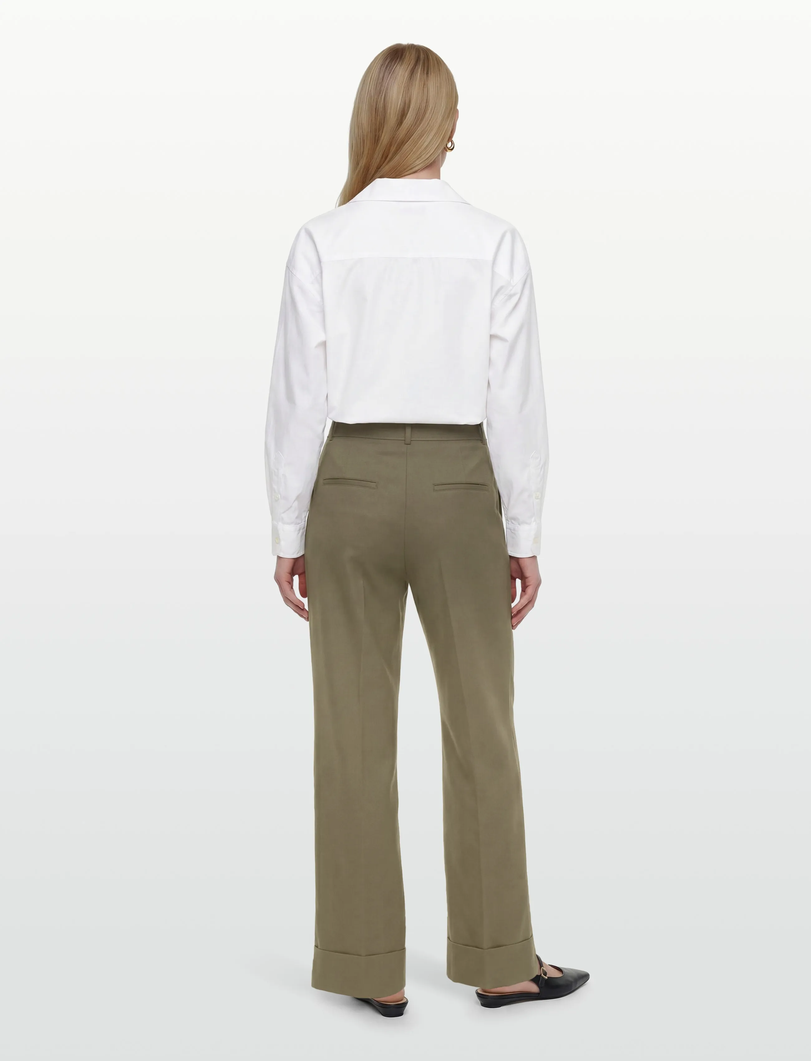 Closed - SHANNAH PANTS PINE GREEN - chinos - pine green - 4