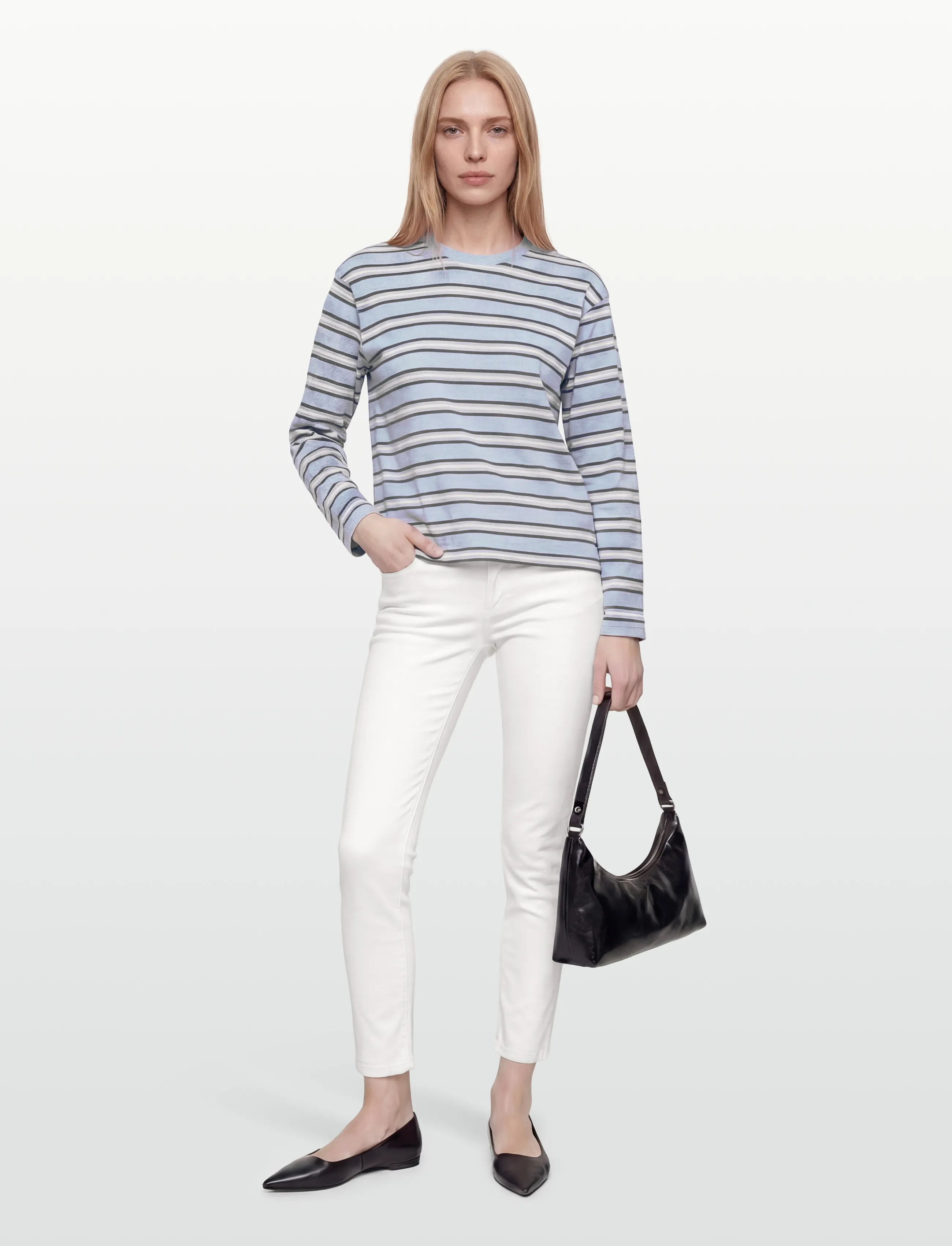 Closed WOMEN STARLET JEANS WHITE - Slim jeans - WHITE / white