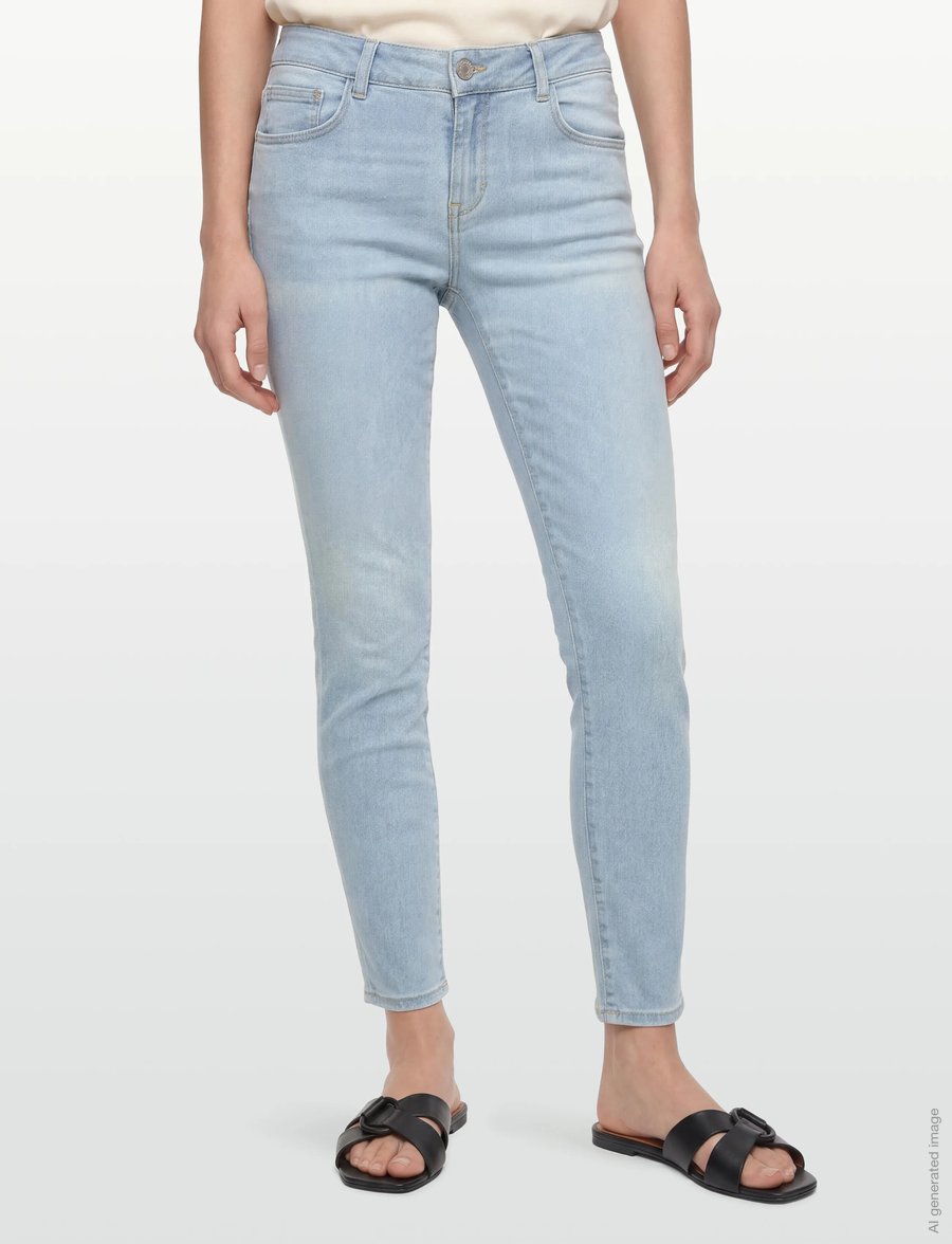 Closed - WOMEN BAKER JEANS - tapered jeans - light blue - 3