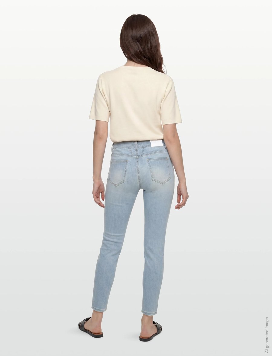 Closed - WOMEN BAKER JEANS - tapered jeans - light blue - 4