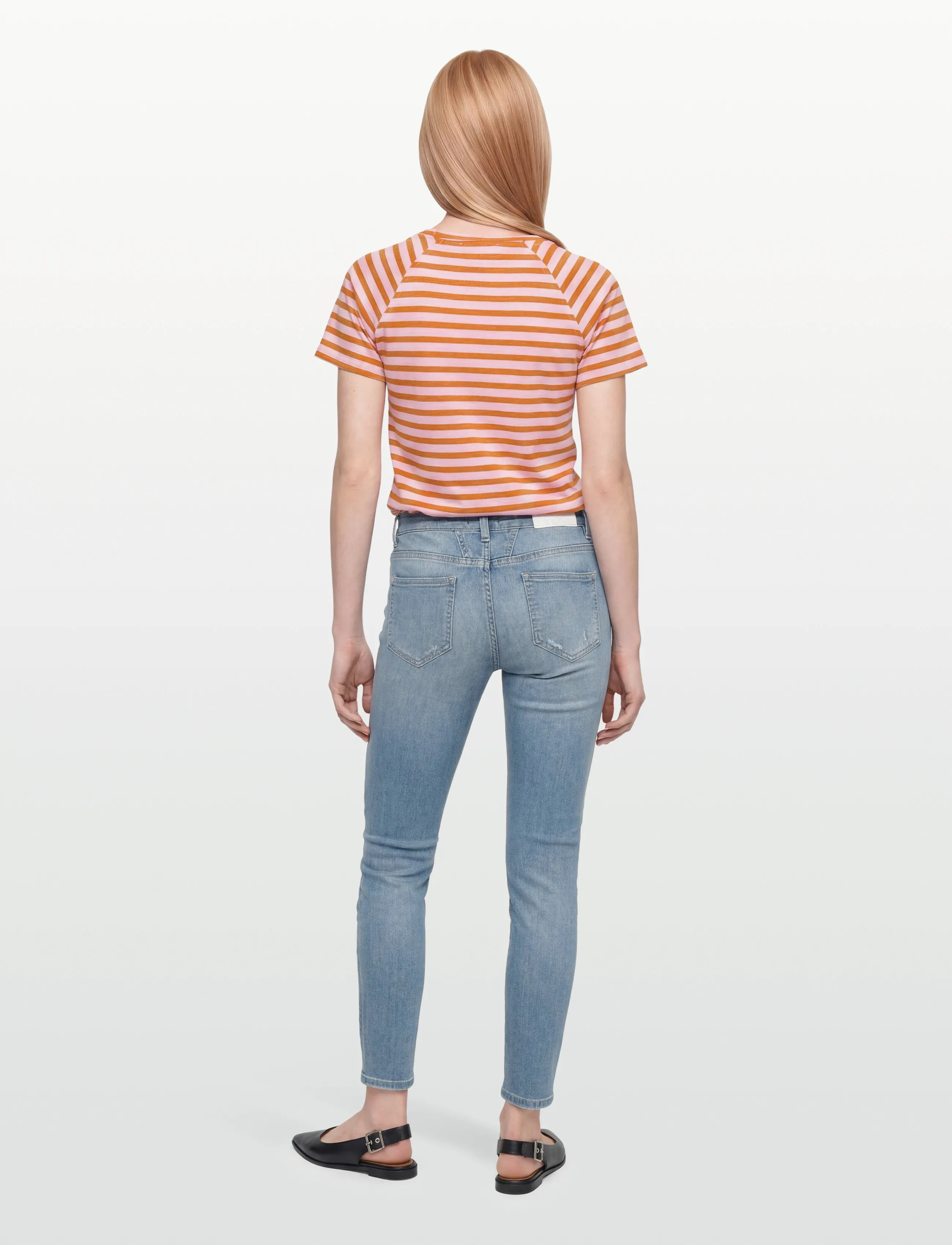 Closed - BAKER JEANS - tapered jeans - light blue - 4