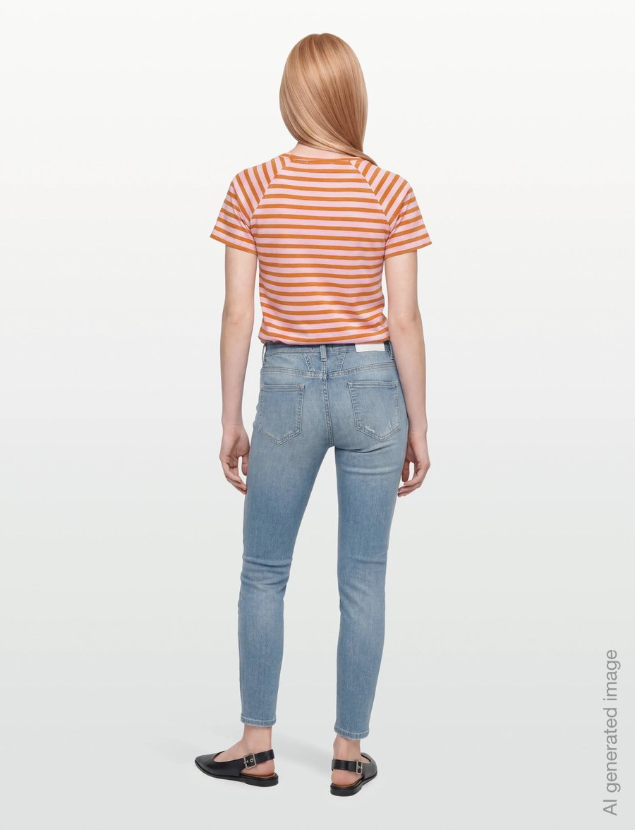 Closed - BAKER JEANS - tapered jeans - light blue - 4