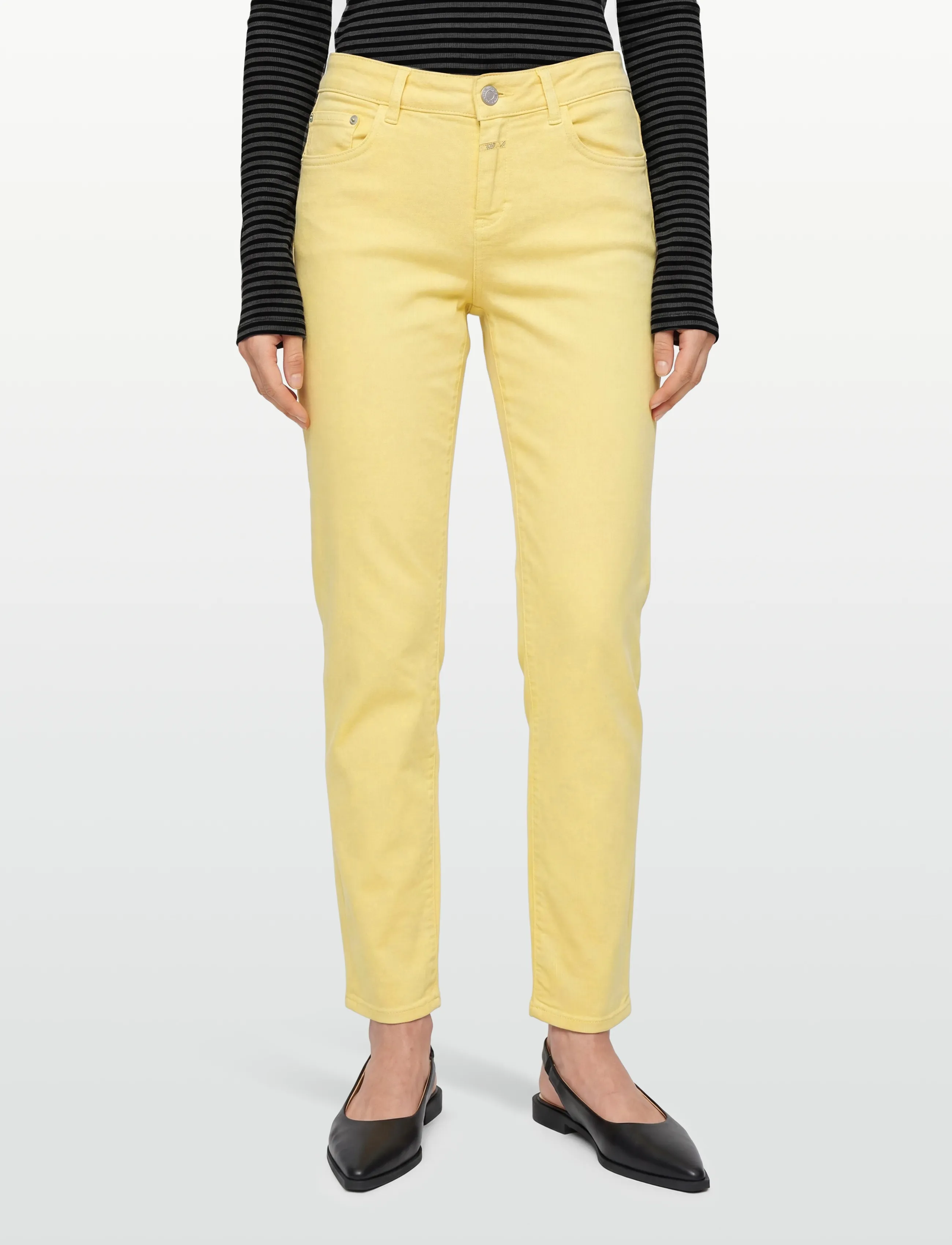 Closed - BAKER JEANS - tapered jeans - yellow orchid - 3