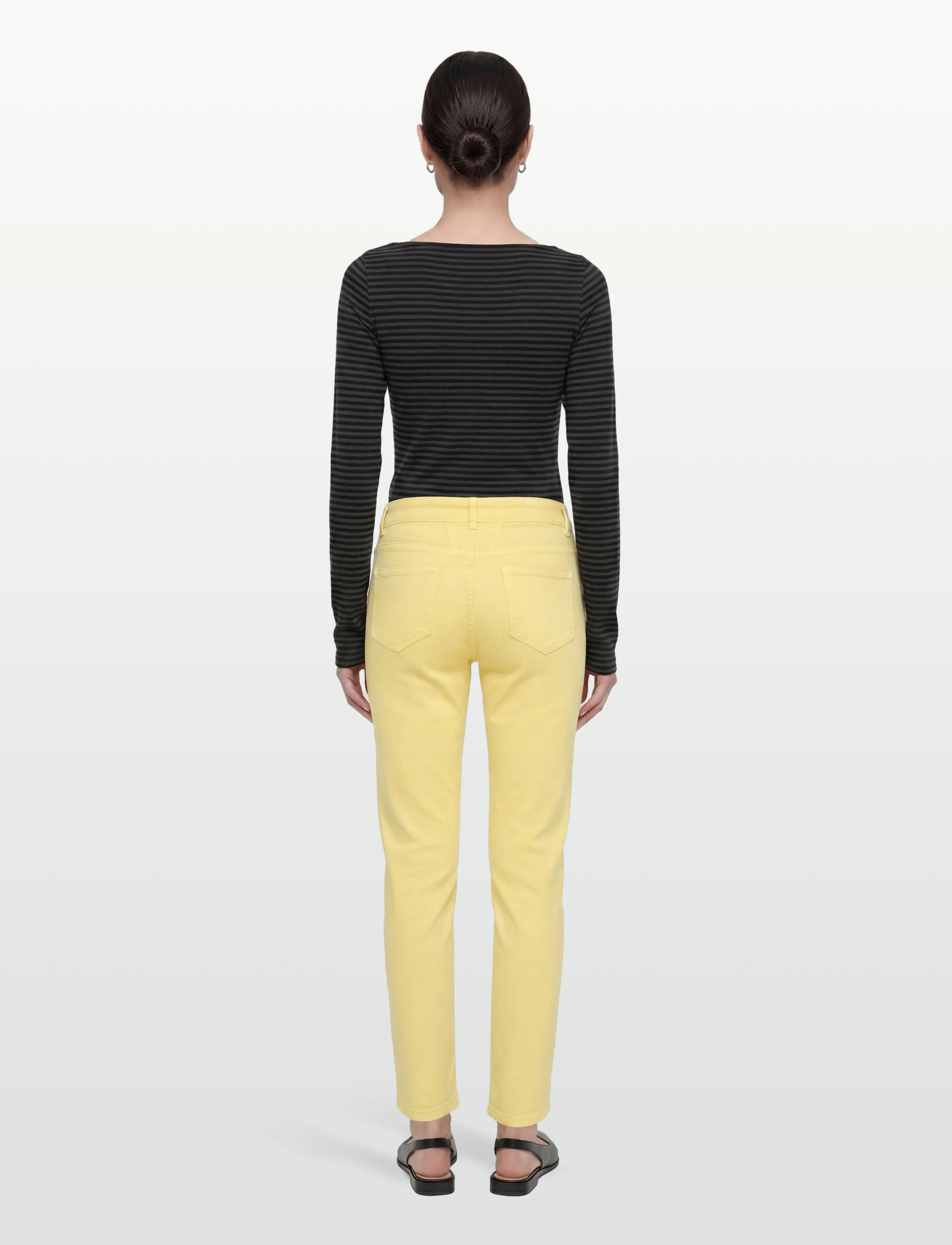 Closed - BAKER JEANS - tapered jeans - yellow orchid - 4
