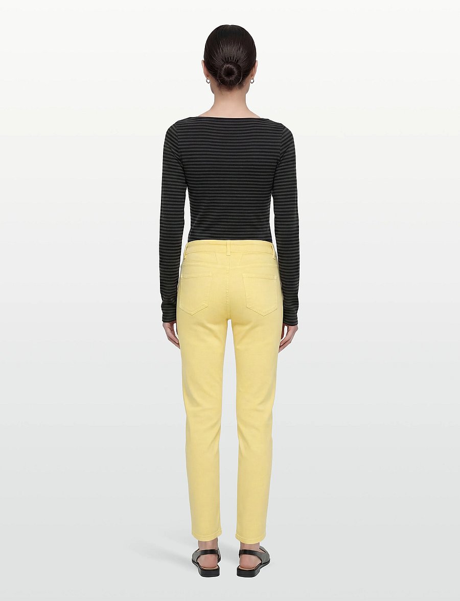 Closed - BAKER JEANS - tapered jeans - yellow orchid - 4