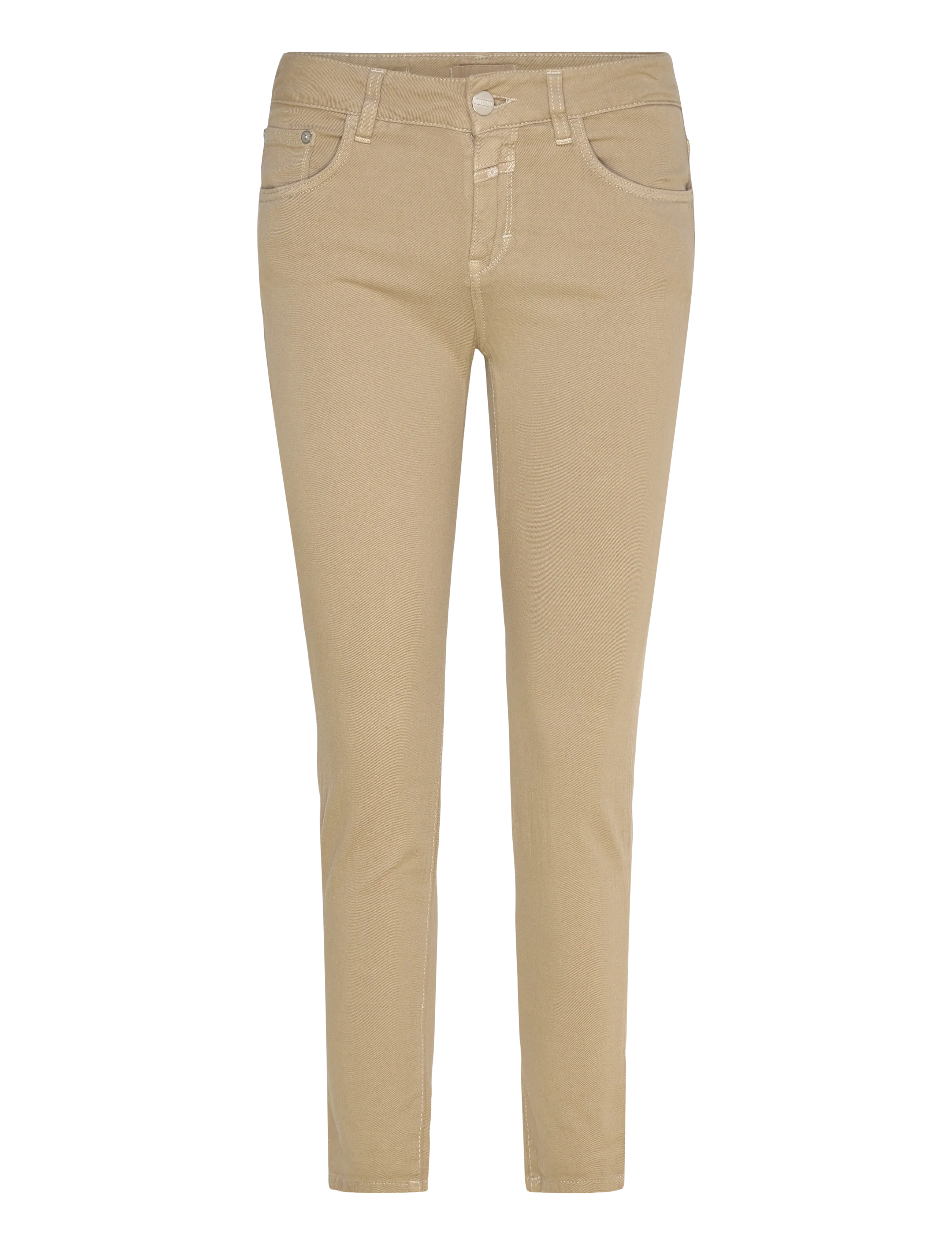 Closed BAKER PANTS GREY VENEER - Nyheter - GREY VENEER / beige
