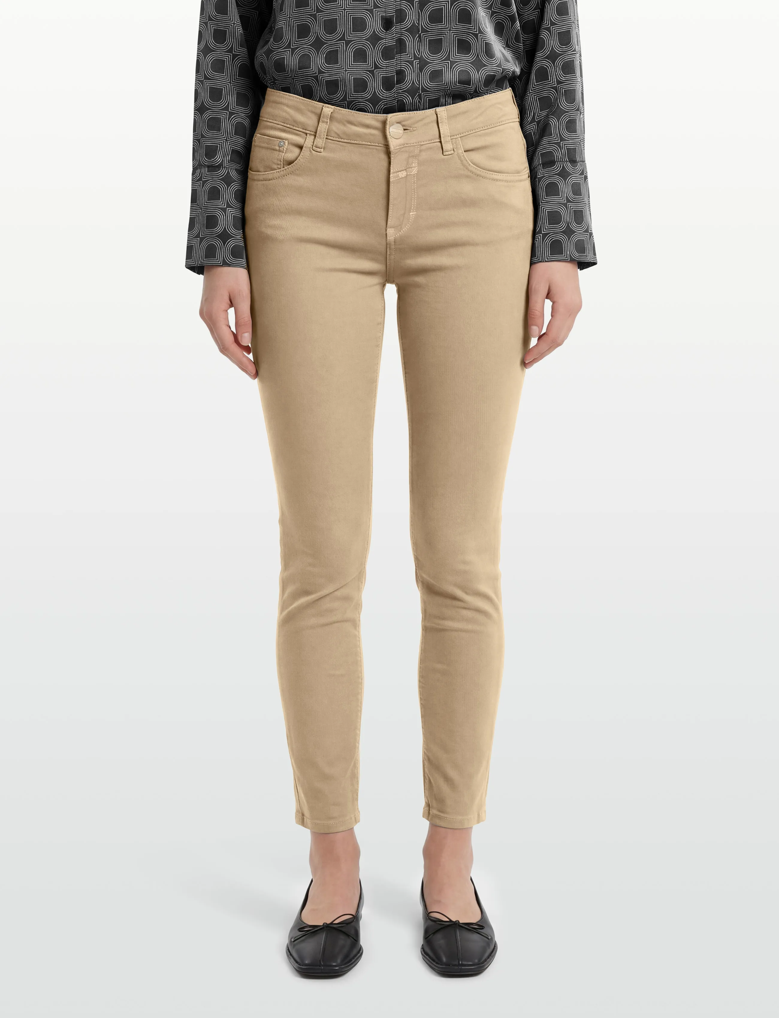 Closed - BAKER PANTS GREY VENEER - chino püksid - grey veneer - 3