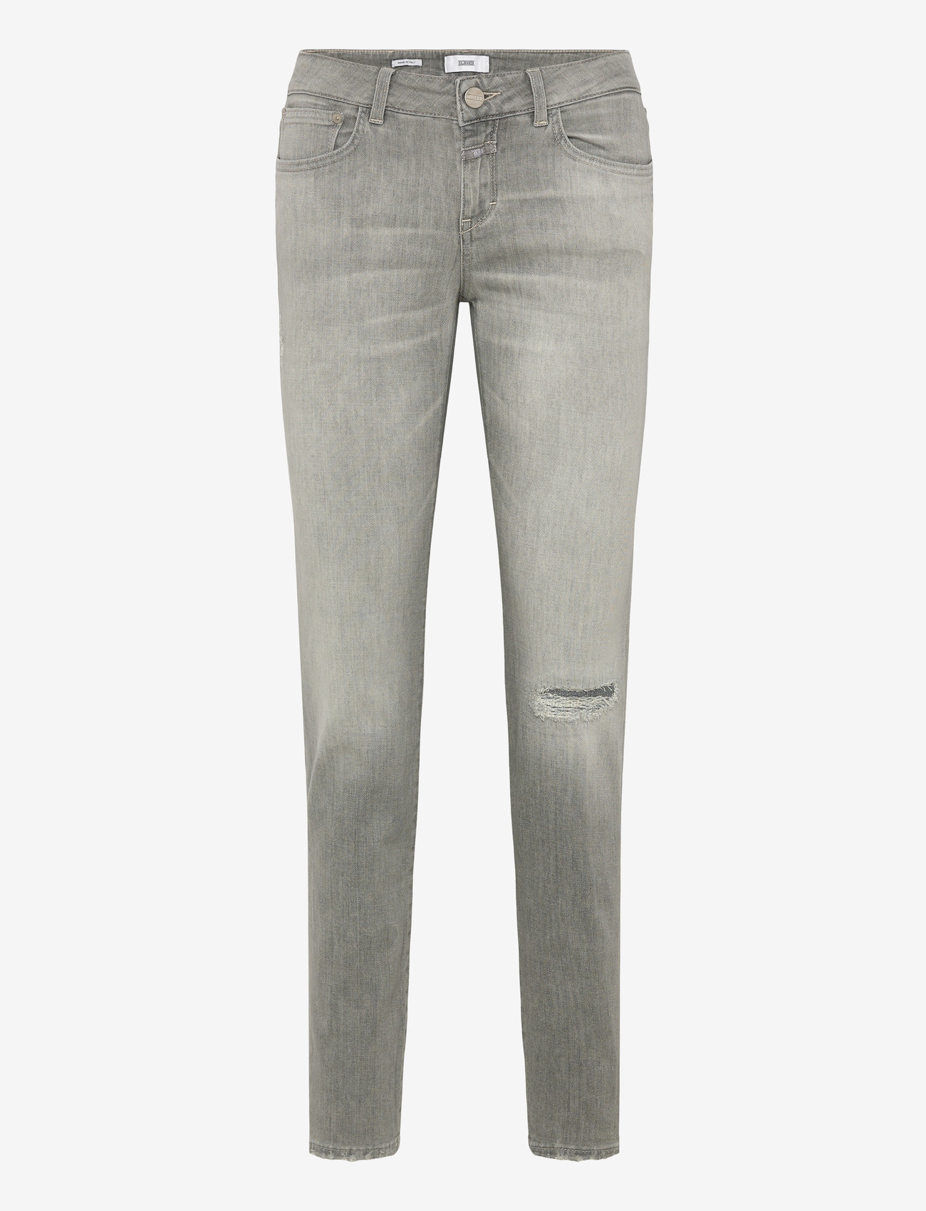 Closed - BAKER LONG JEANS - tapered jeans - mid grey - 1