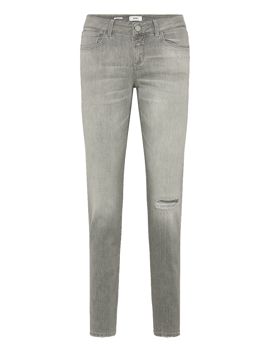 Closed - BAKER LONG JEANS - tapered jeans - mid grey - 1