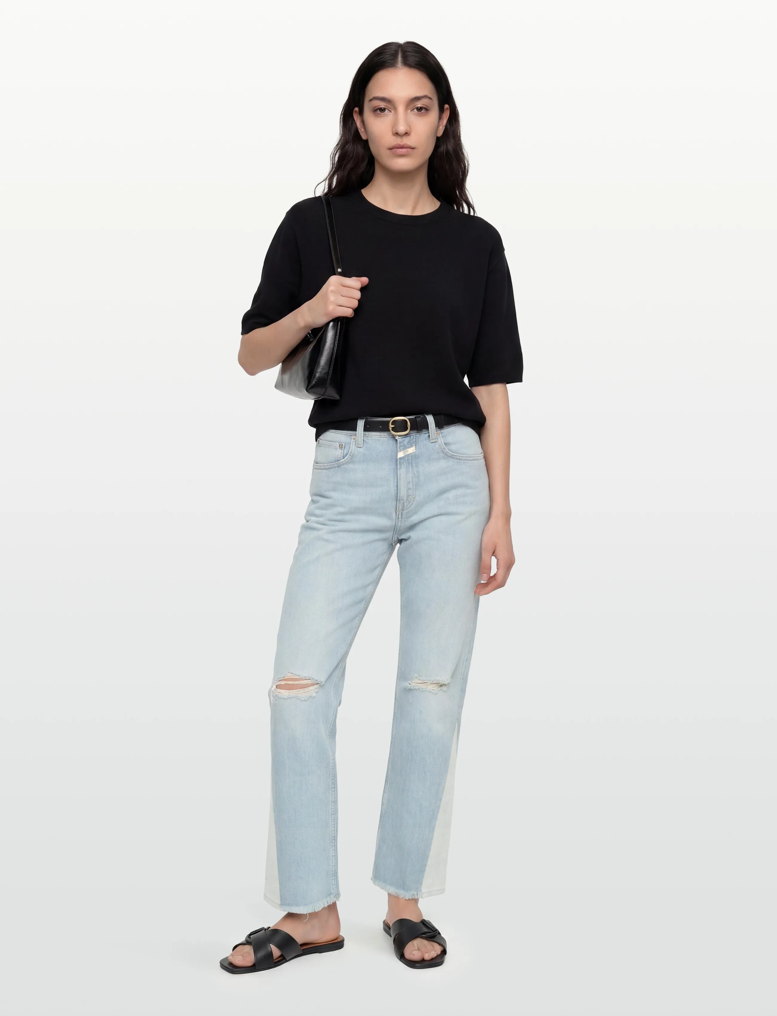 Closed CLOSED WOMEN BAYLIN JEANS LIGHT BLUE - Flared jeans - LIGHT BLUE / blue