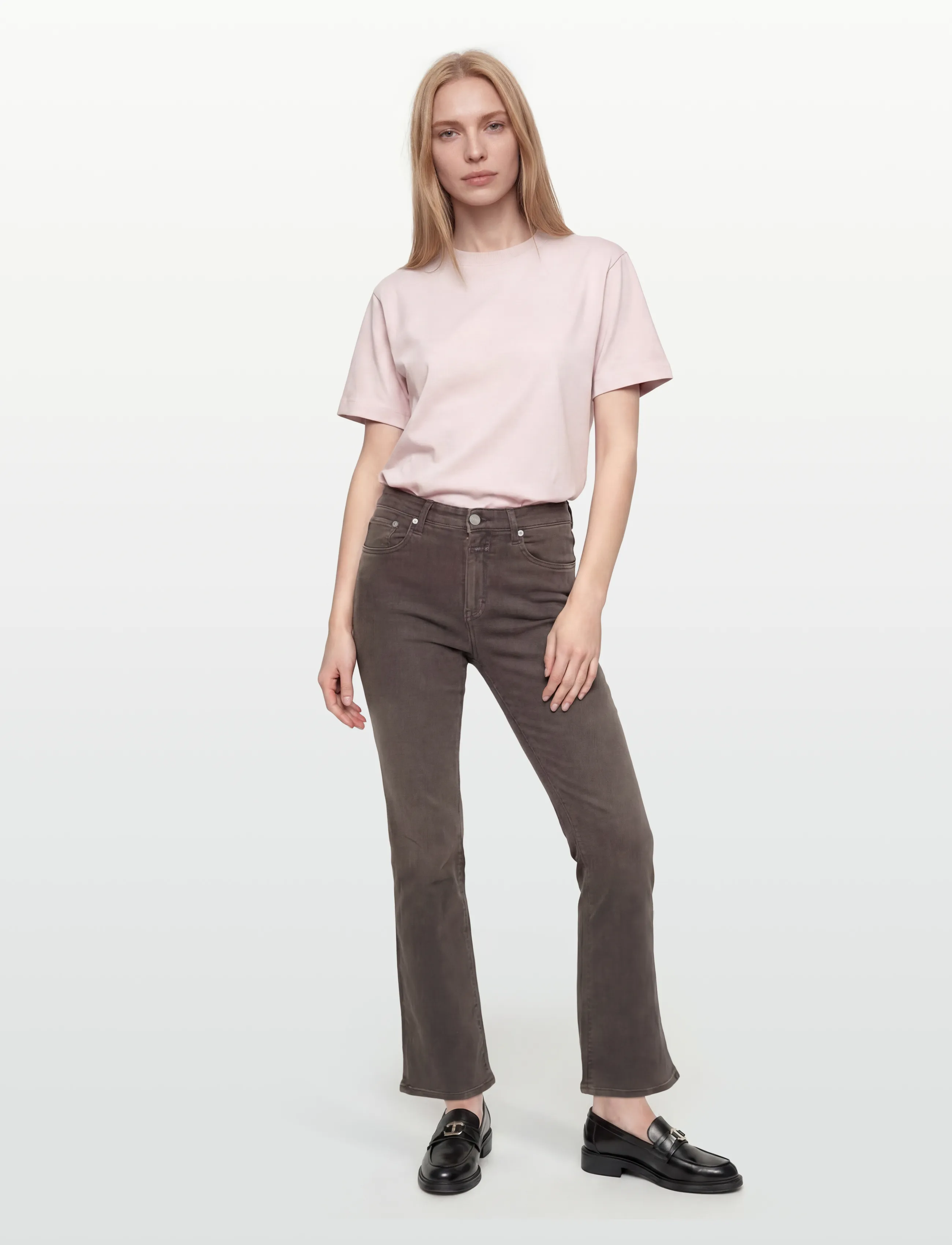 Closed WOMEN BAYLIN JEANS DARK NICKEL - Kleidung - DARK NICKEL / grey